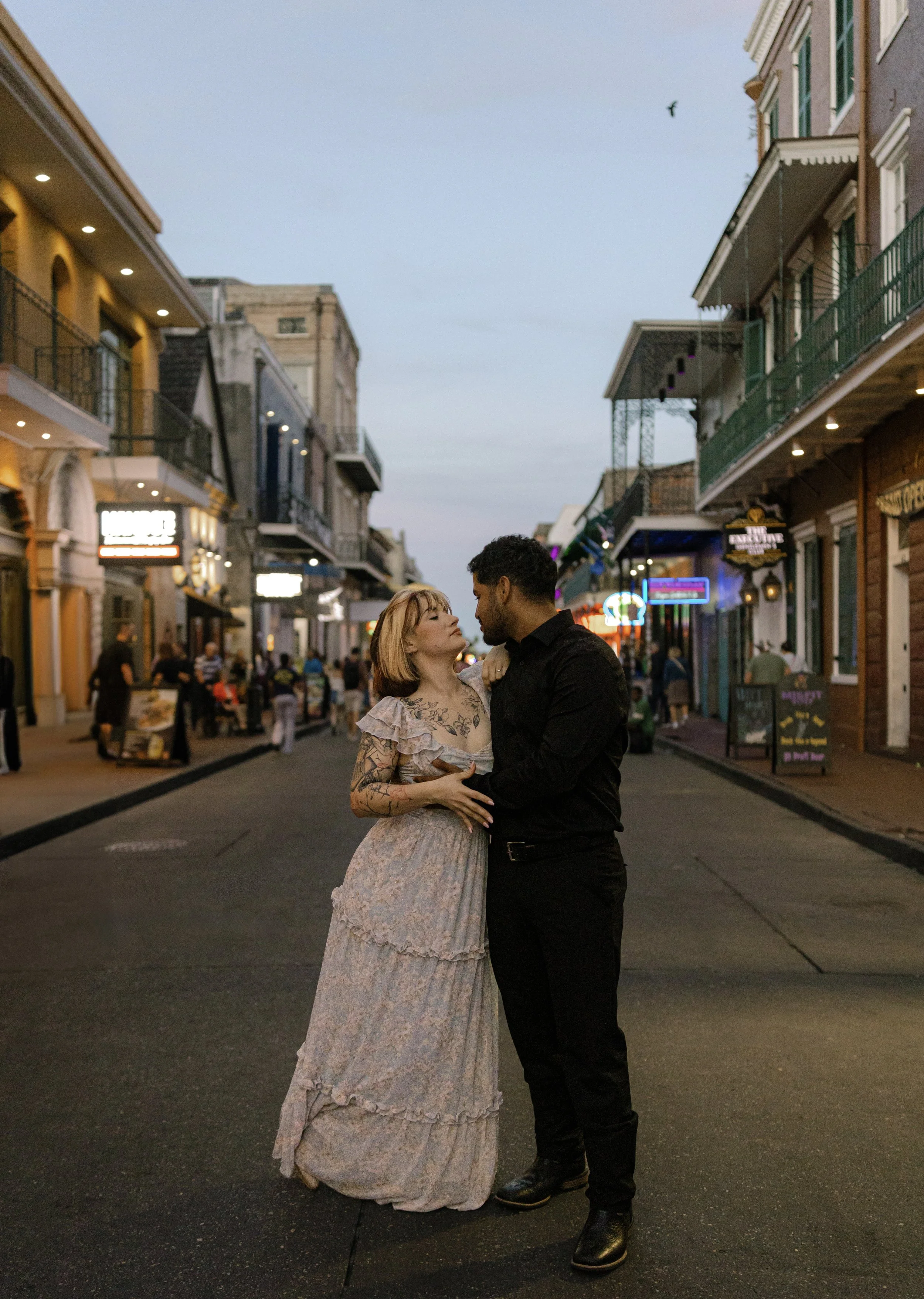 Romantic, soulful, and cinematic photoshoot in New Orleans.
