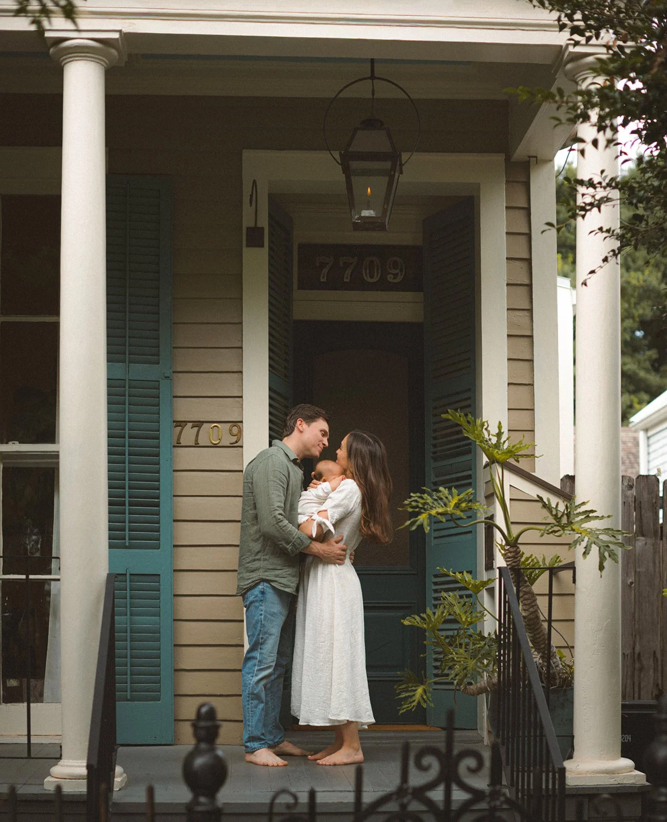 In-home newborn photos in New Orleans by Payne & Co. Photography