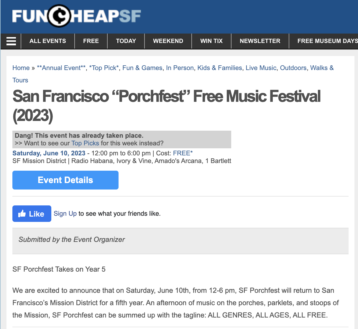 FunCheap SF