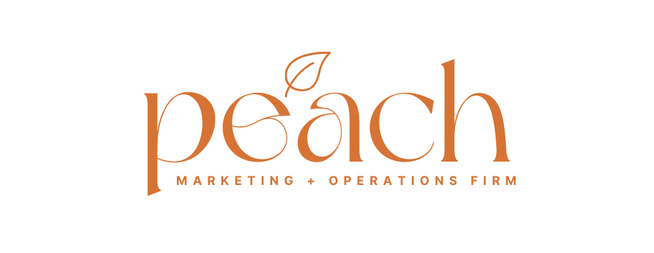 Peach Marketing + Operations Firm