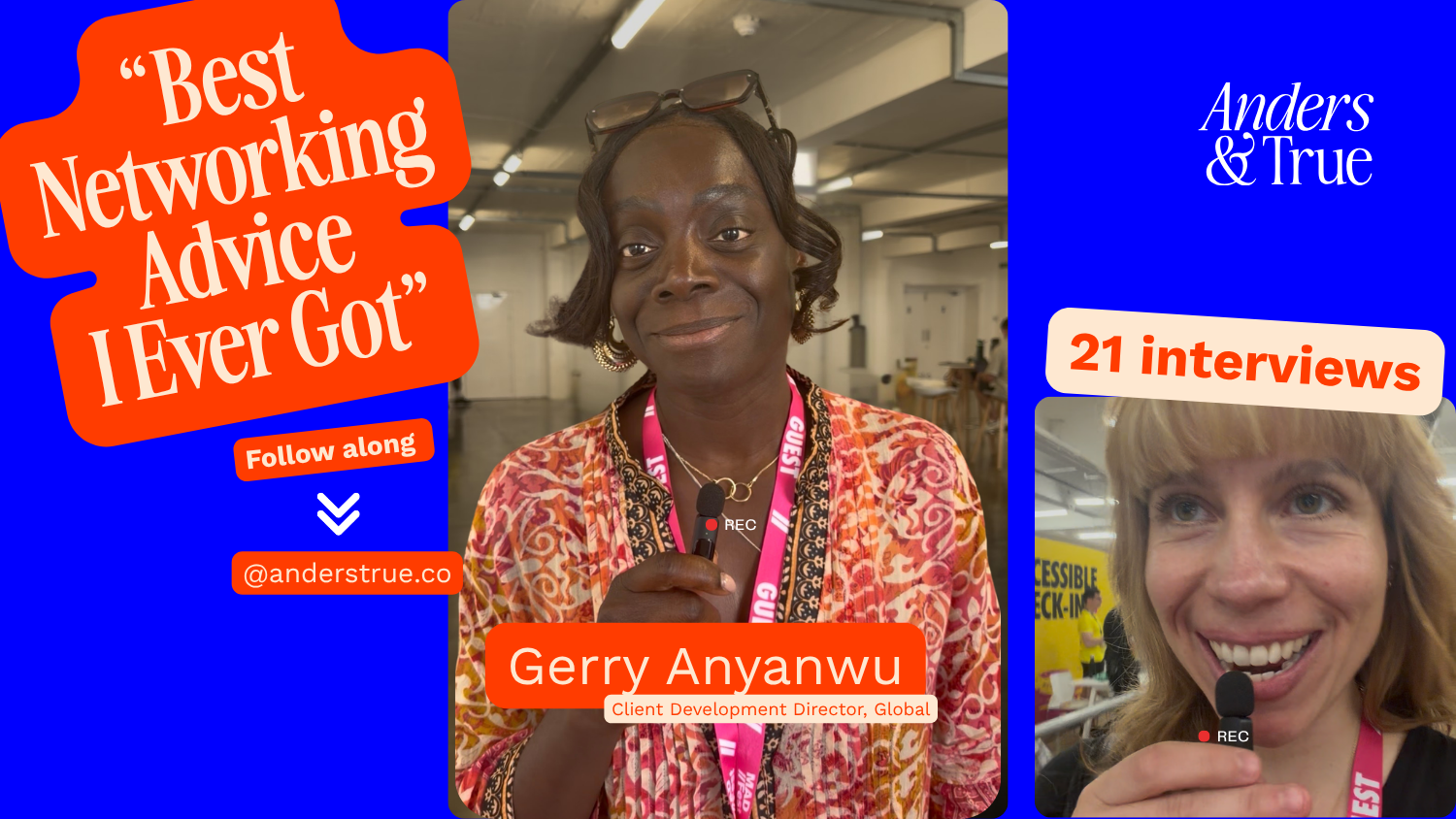 Best networking advice for introverts – Gerry Anyanwu
