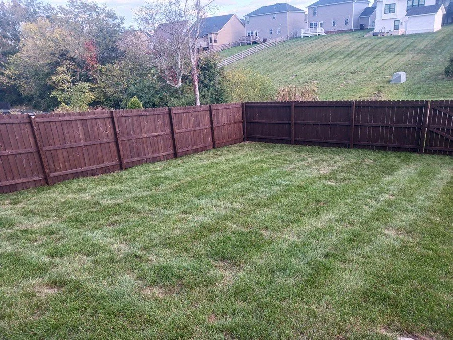 sandstone fence