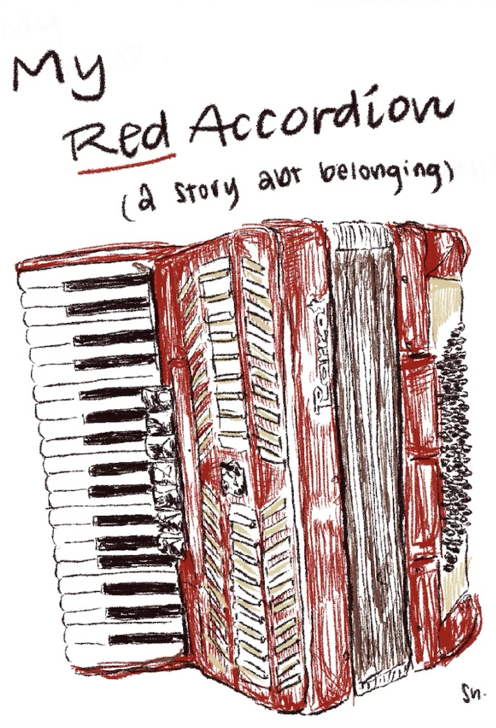 My Red Accordion (zine. 2023.)
cover