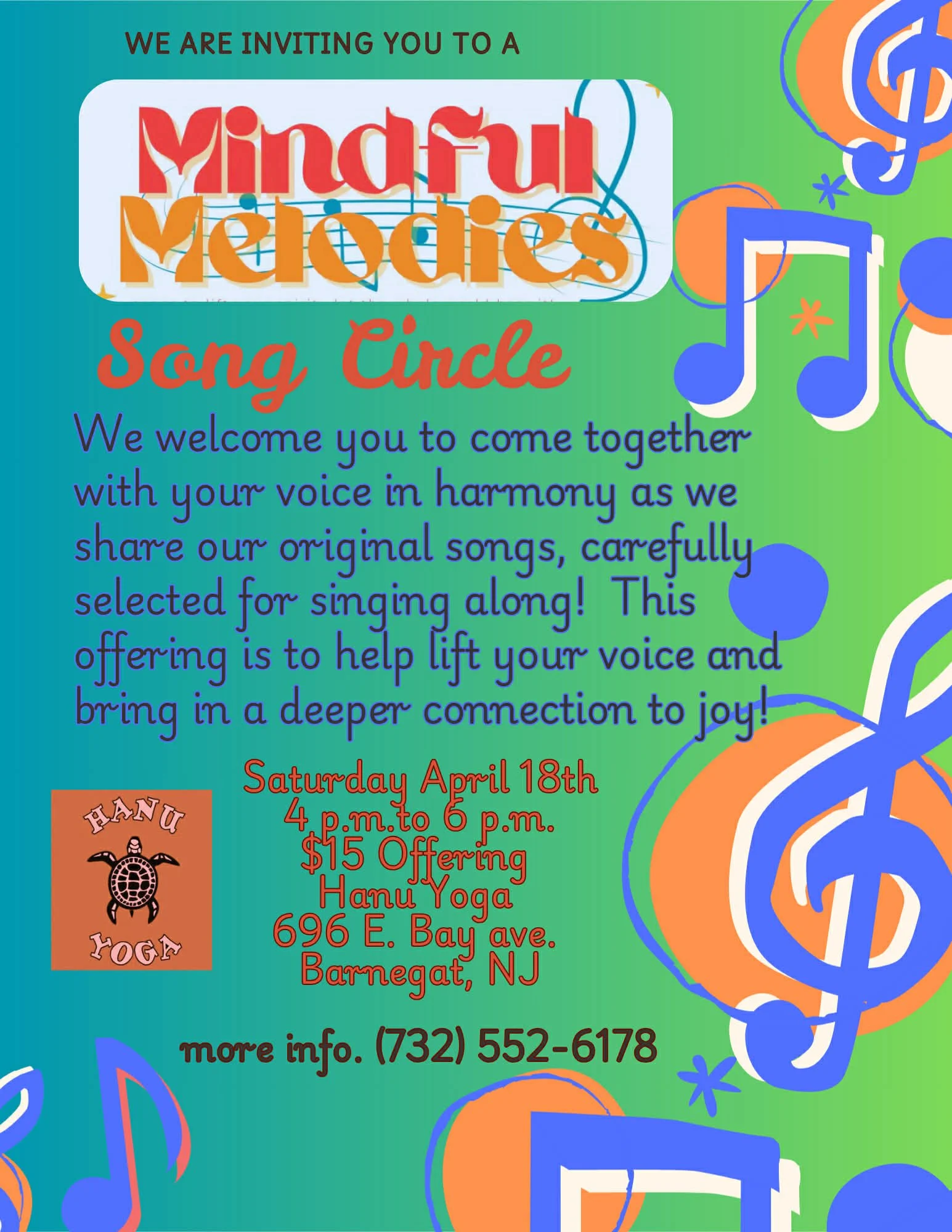 Mindful Melodies Song Circle