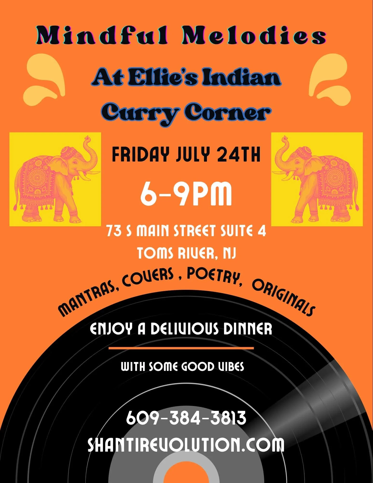 Music at Ellie's Indian Curry Corner 