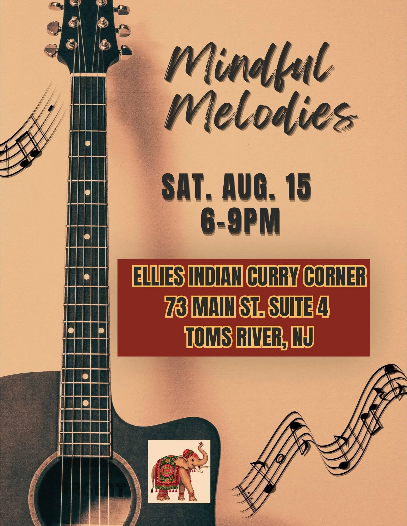 Music at Ellie's Indian Curry Corner 