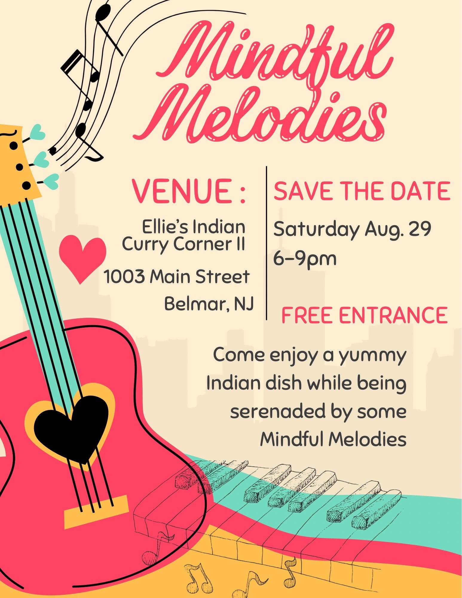 Music at Ellie's Indian Curry Corner II