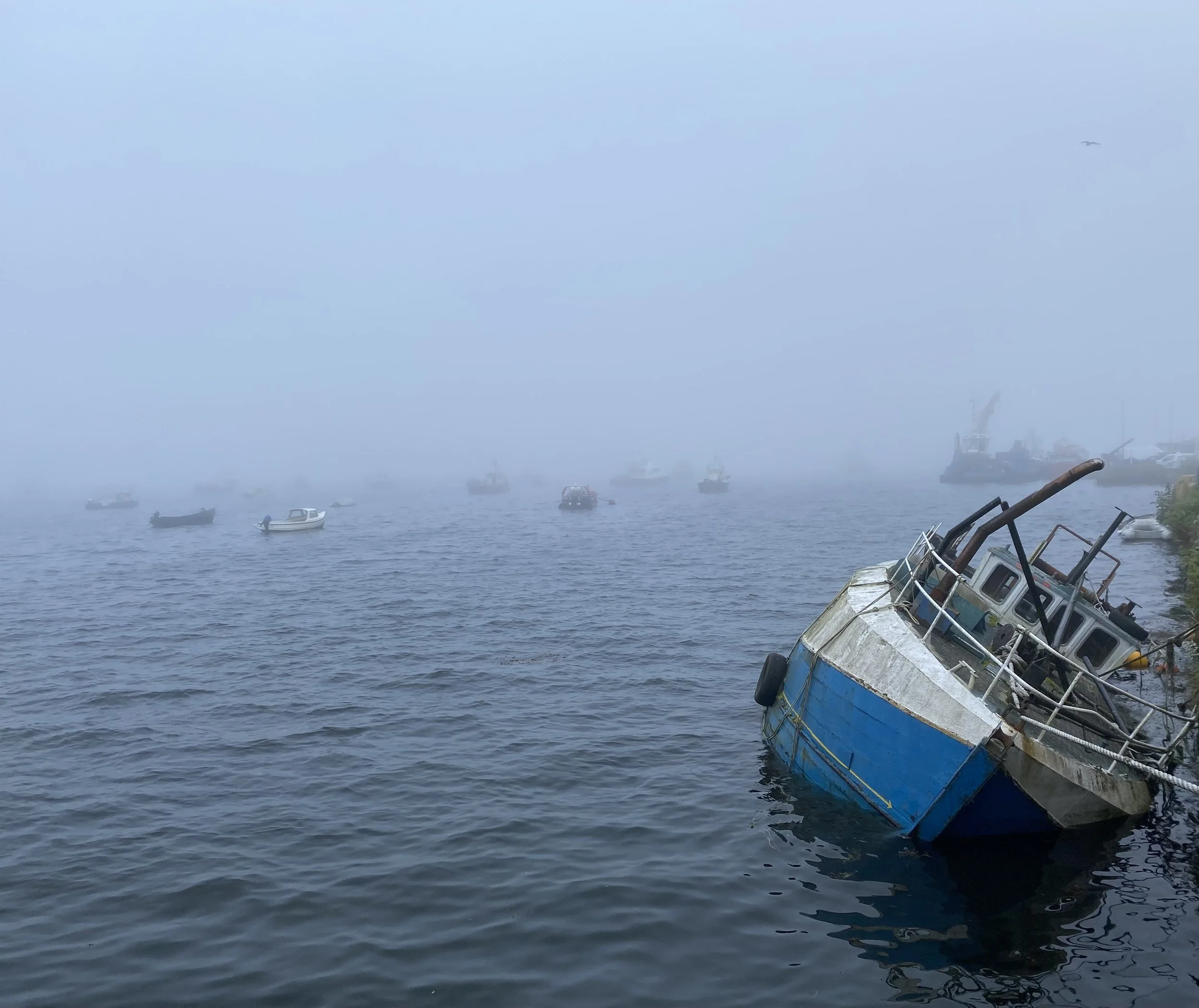 ‘Then a little accident, Those Bits of You Falling Out of Box’