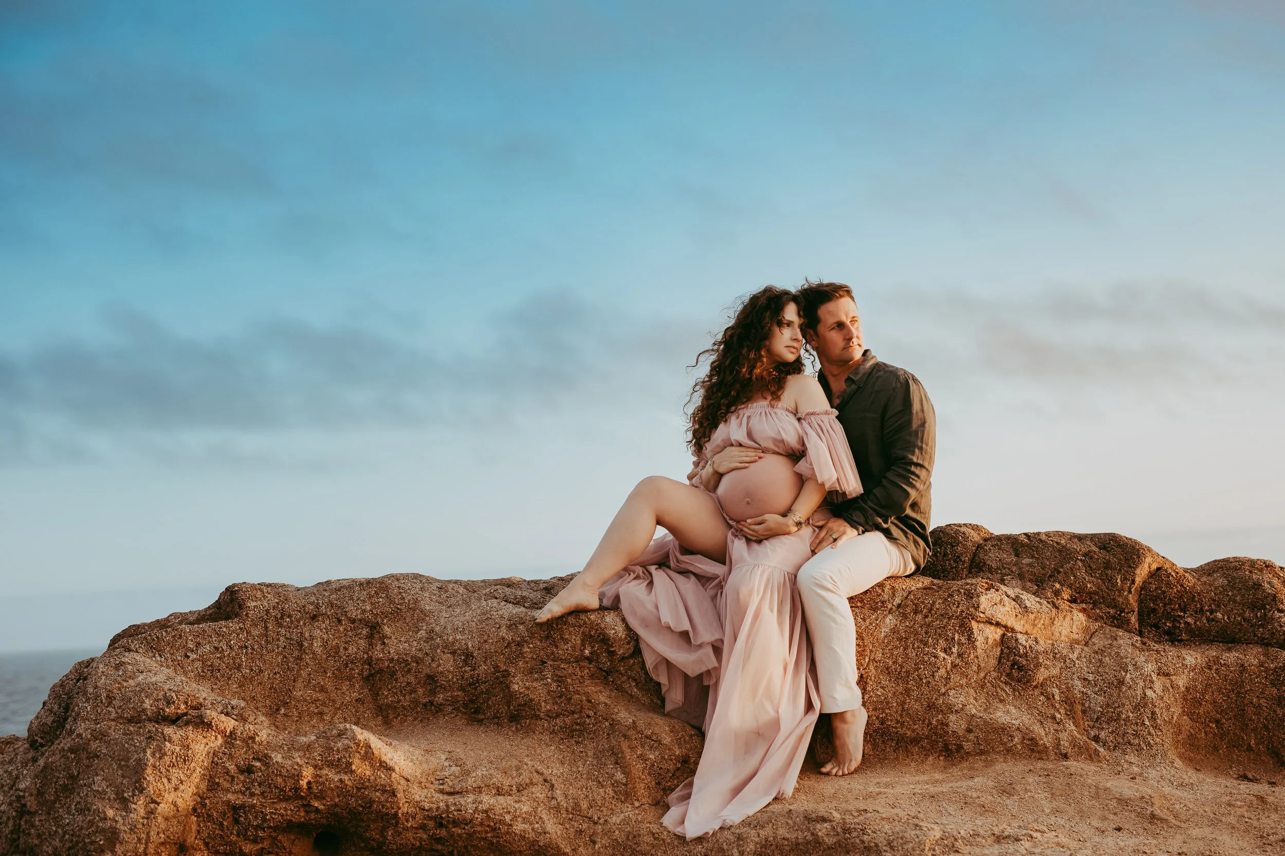 The Natural Beauty of Motherhood | Outdoor Maternity Session in Bodega Bay