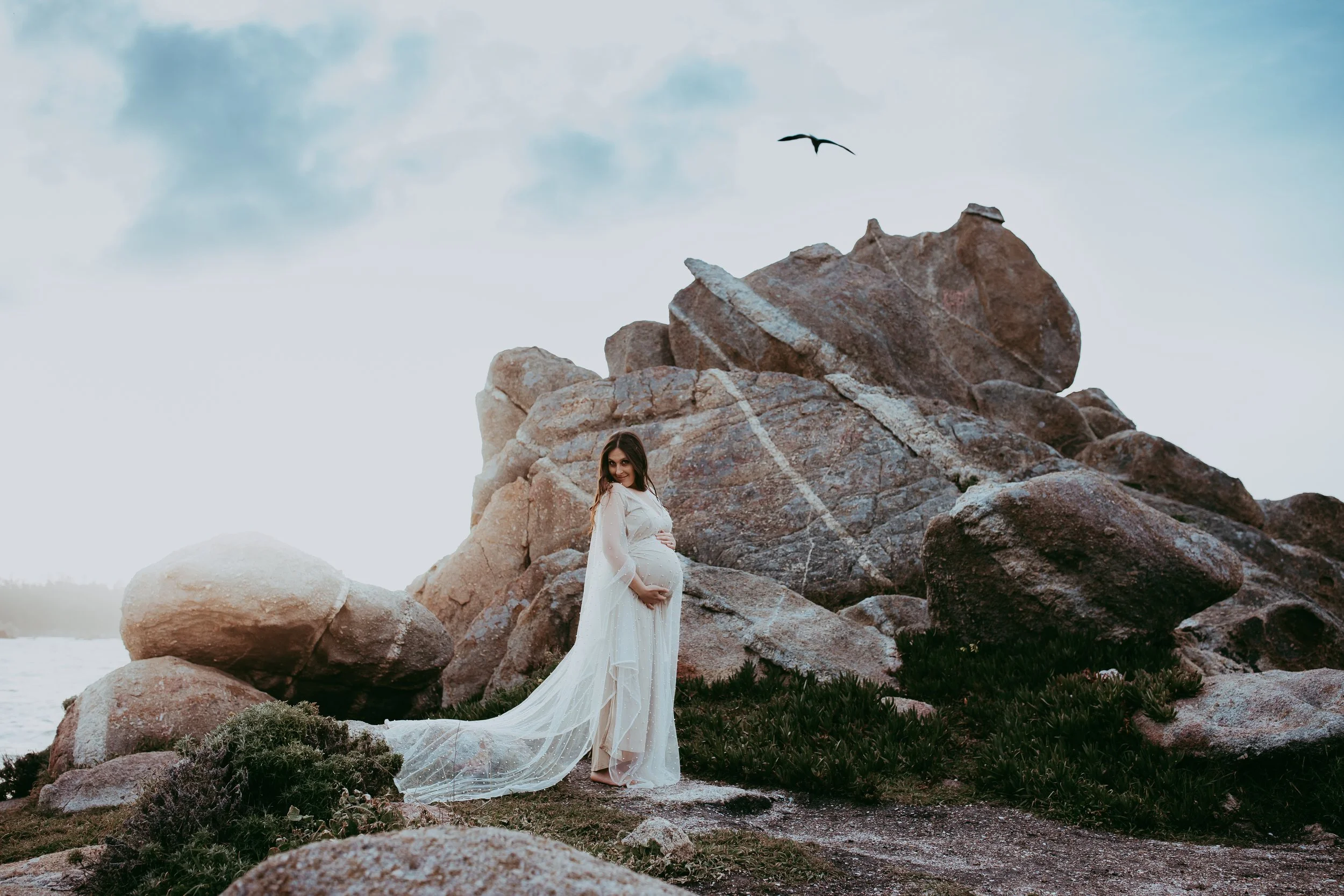Seaside Maternity Session in Carmel, CA