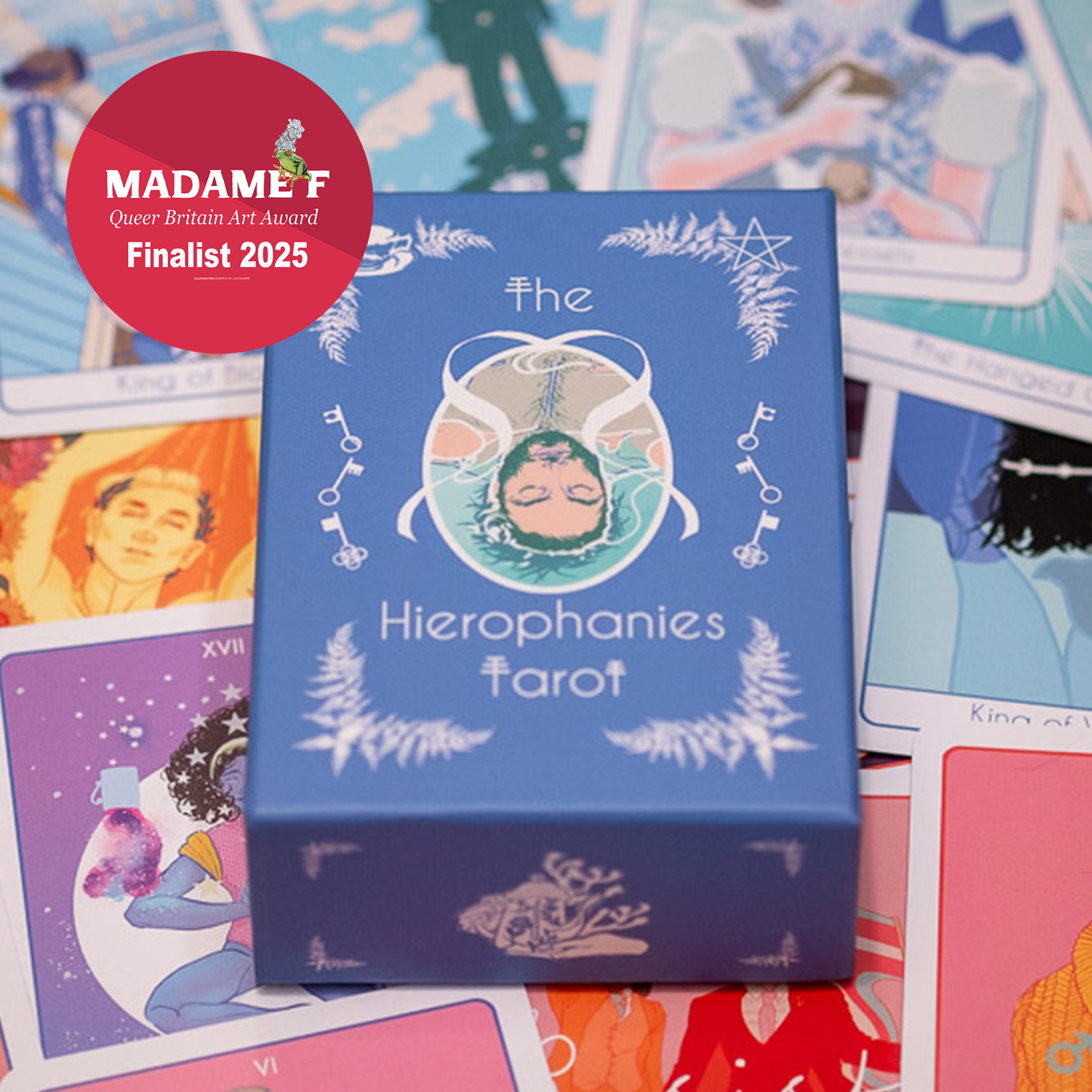 The Hierophanies Tarot Deck - a queer inclusive indie tarot deck