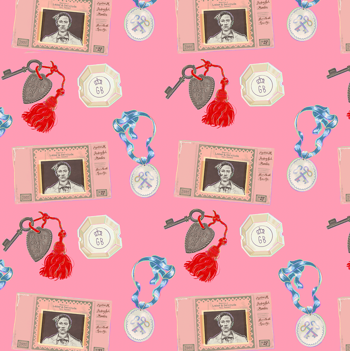 Wes Anderson The Archives object surface design illustrated by Klaus Pierhotski