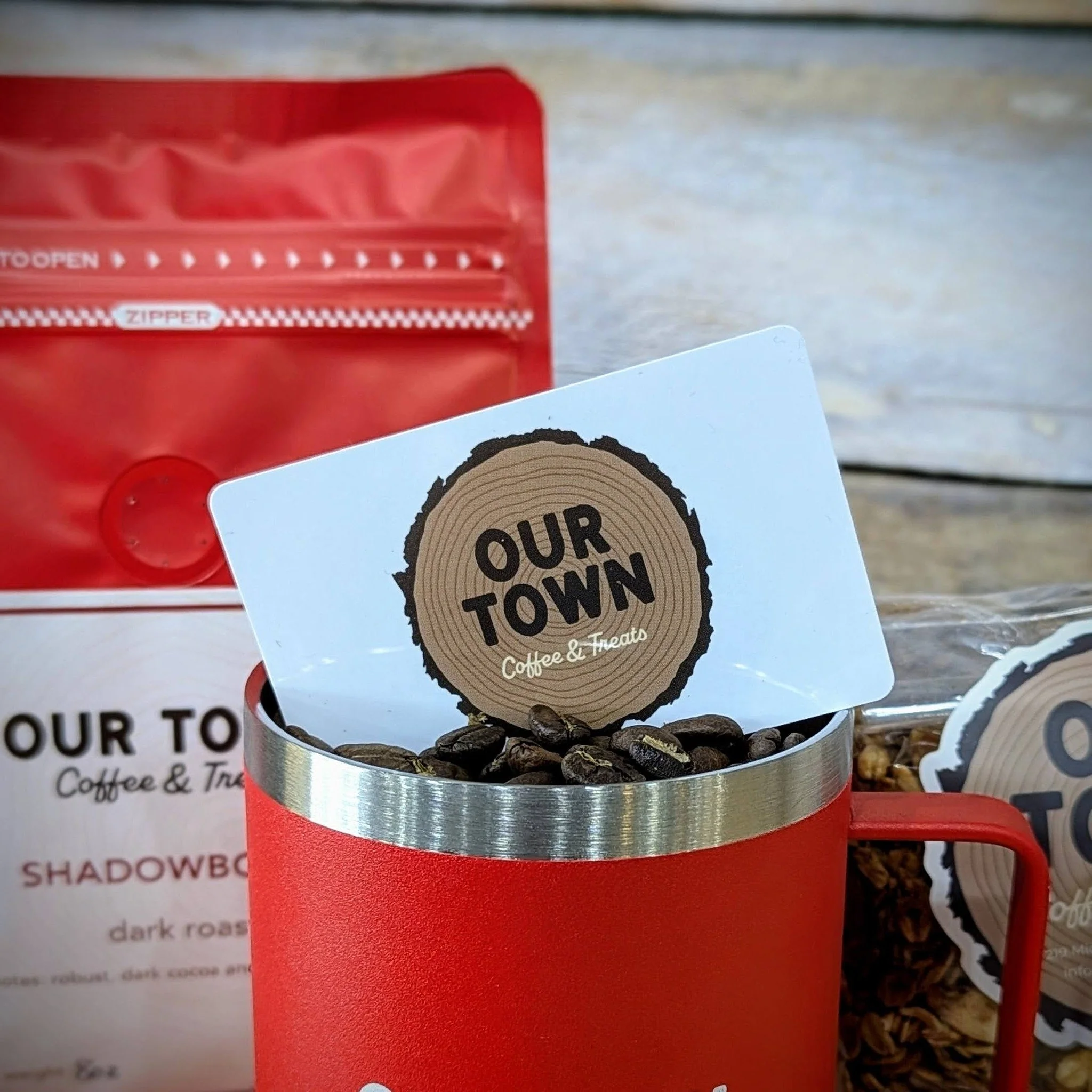 Let them choose what they love. Our Town gift cards are a classic win for holiday gifting. Slip one in a card, pair it with a mug or syrup, and you&rsquo;re set.

Special hours this week. We're OPEN on Tuesday for last-minute shopping. 
Monday, Dec 2