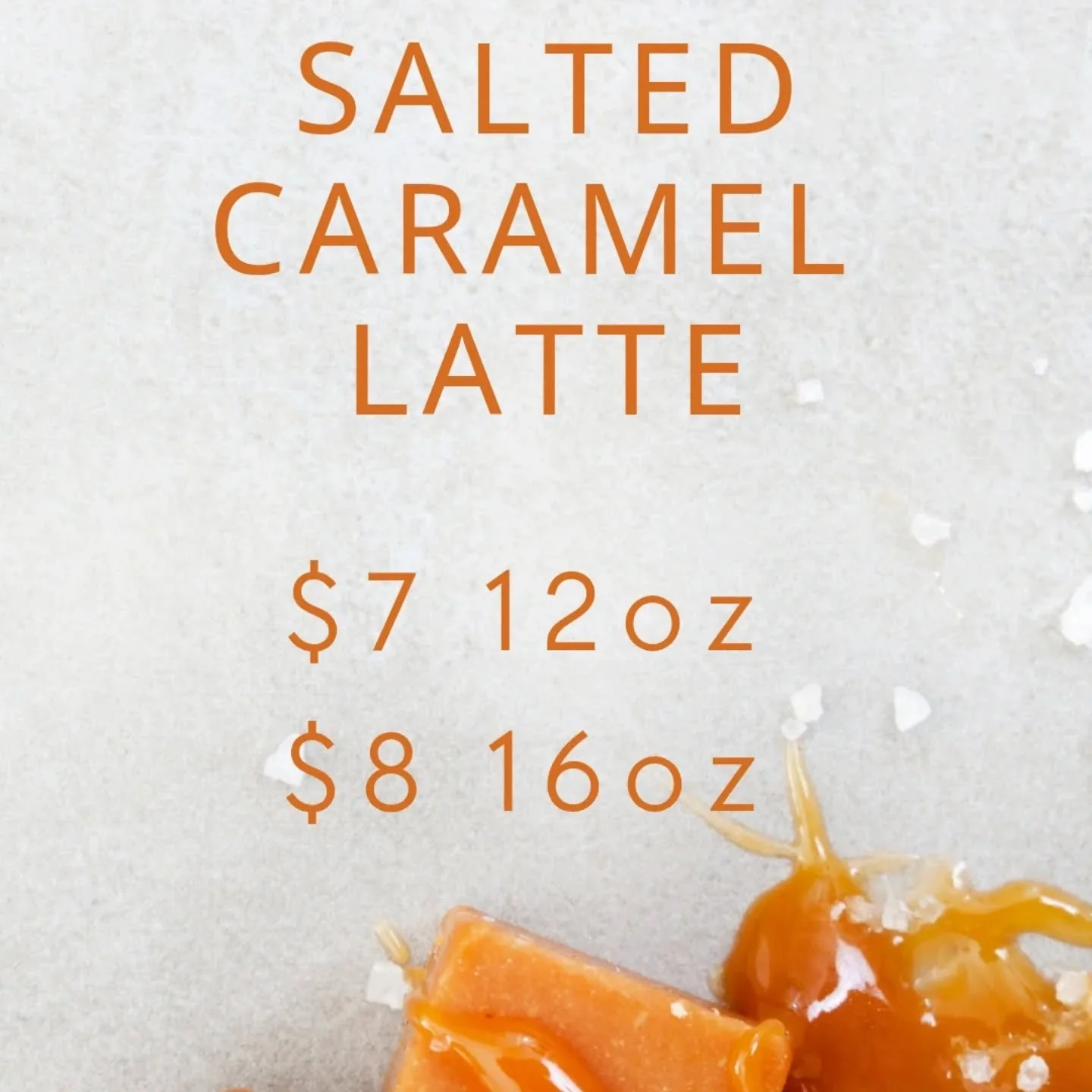 January's special is here. Try our new salted caramel latte. Sea salt and fresh caramel sauce made in-house. 

#caramellatte #salted caramel #homemadesyrups #ourtowncoffeeandtreats
