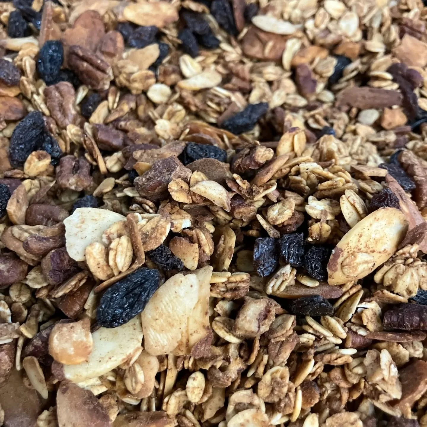 We're always ready for our close-up. 

Fresh batch of homemade granola. 

#granola #homadetreats #ourtowncoffeeandtreats