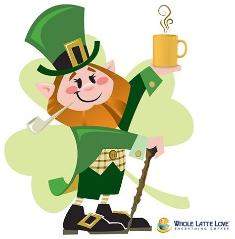 Happy St. Patrick's Day from all of us at Our Town Coffee &amp; Treats! We're excited to see you back tomorrow when we reopen, and don't forget to try our special Lucky Leprechaun drink to celebrate the holiday. Cheers to good fortune and great coffe