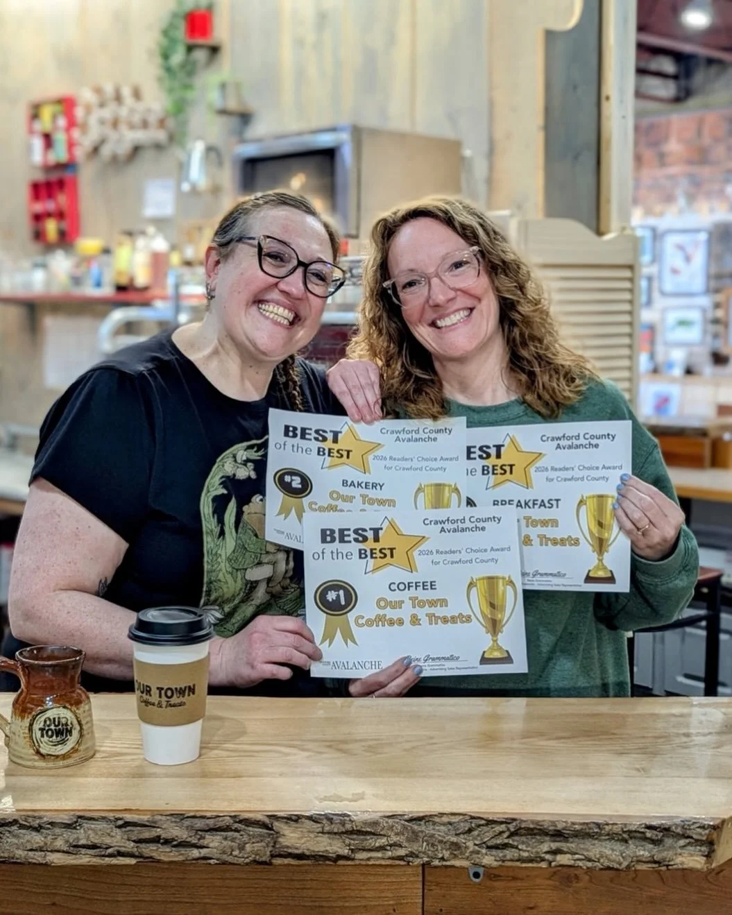 Thank you to everyone who voted and to all of our amazing customers. A huge shout out to our small batch roasters @chunkybearcoffeeroasters! We certainly wouldn&rsquo;t have the best coffee without you.