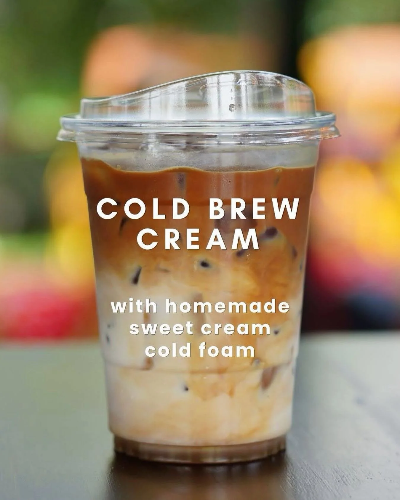 Cold brew cream is back.