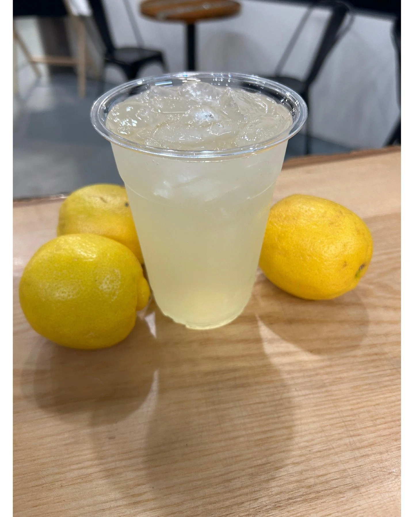 New! Homemade lemonade. Enjoy as is or add a fun flavor such as blueberry, pomegranate, vanilla, lavender, or mint!