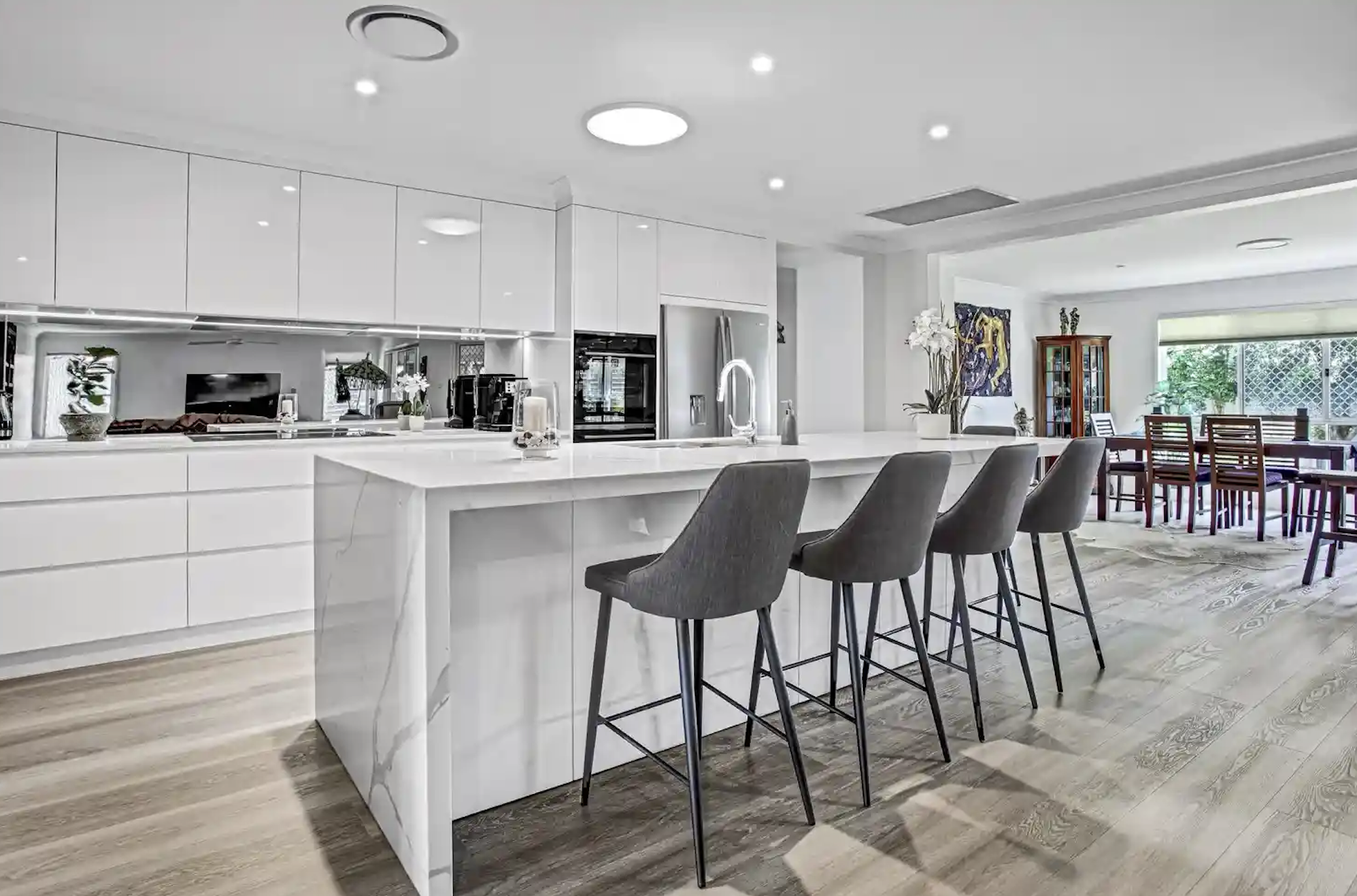 Contemporary Kitchen Remodel by Prestige Home Remodeling project photo