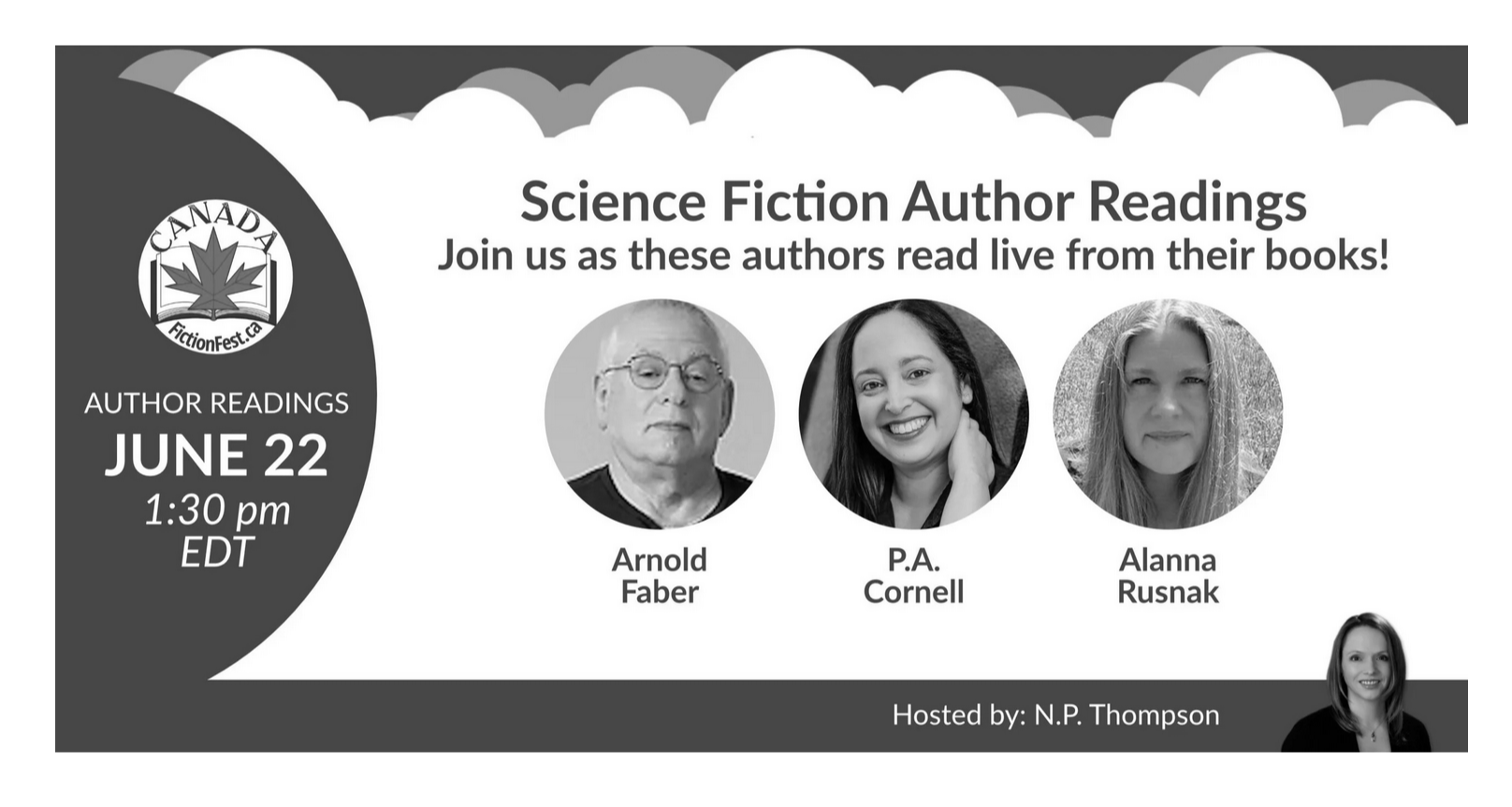 Canada Fiction Fest Science Fiction Author Readings