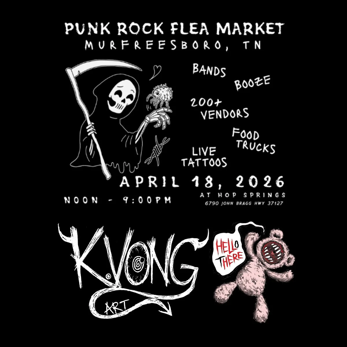 Punk Rock Flea Market Murfreesboro
