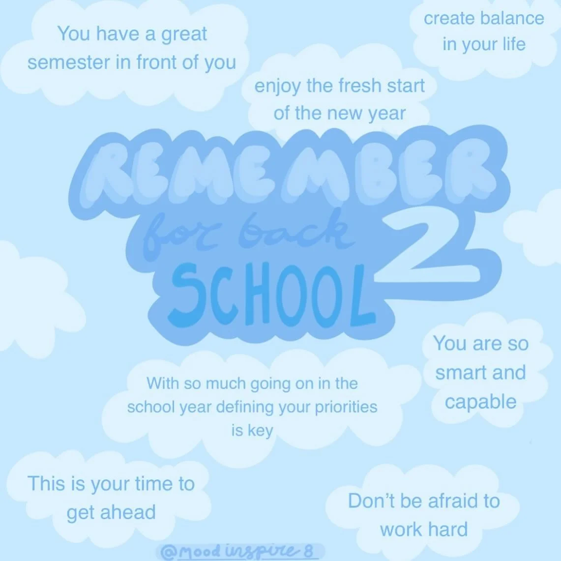 you have the power to make this school year yours #inspiration #back2school