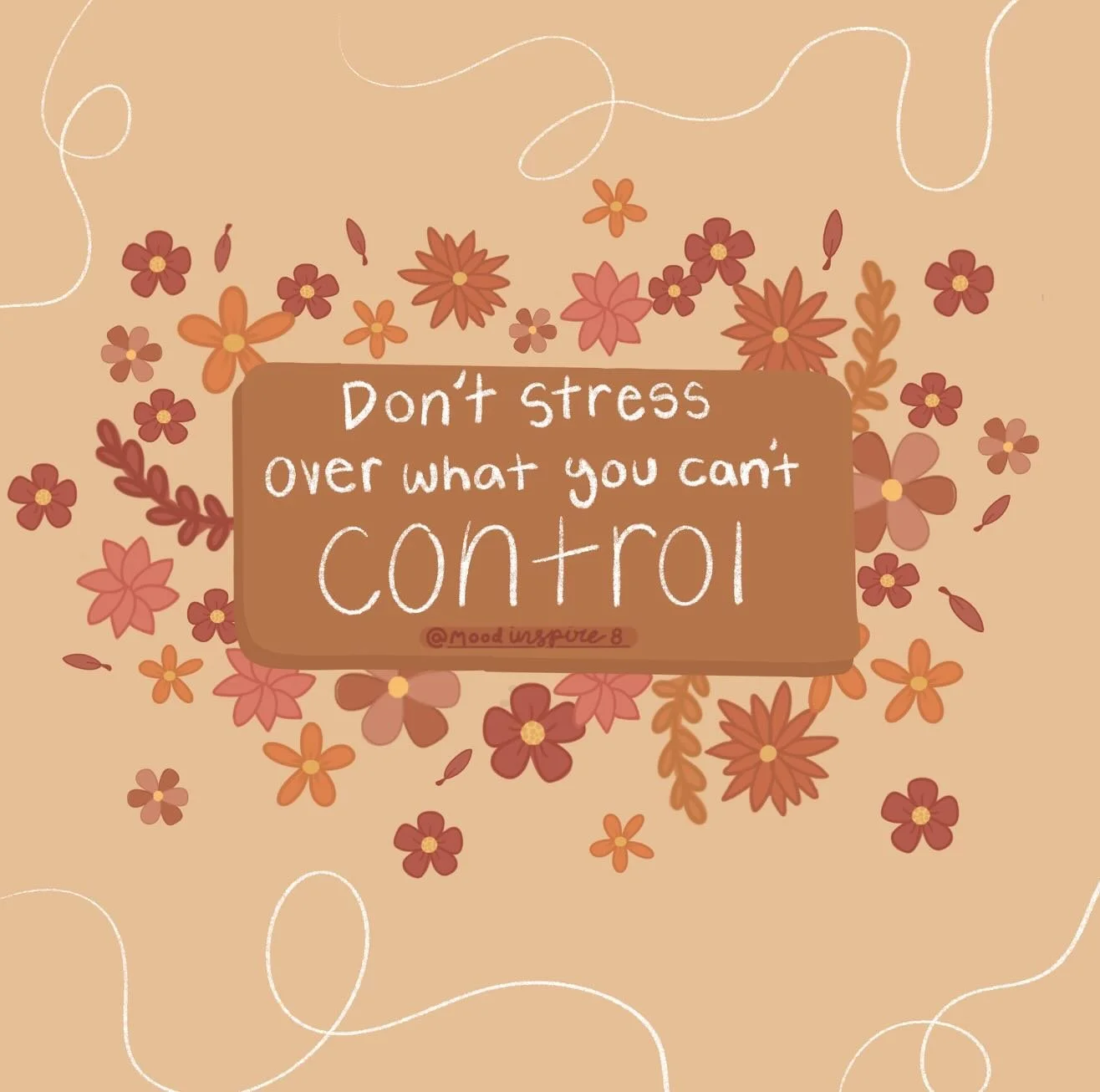 let go of the need to control and it will release you from so much stress and anxiety 🤎 there is no reason to try and control what you know that you can&rsquo;t, so let it go🌼🍂🍁 #letgo #letgoofcontrol #fall #autumn #autumnvibes🍁 #digitalart #dig