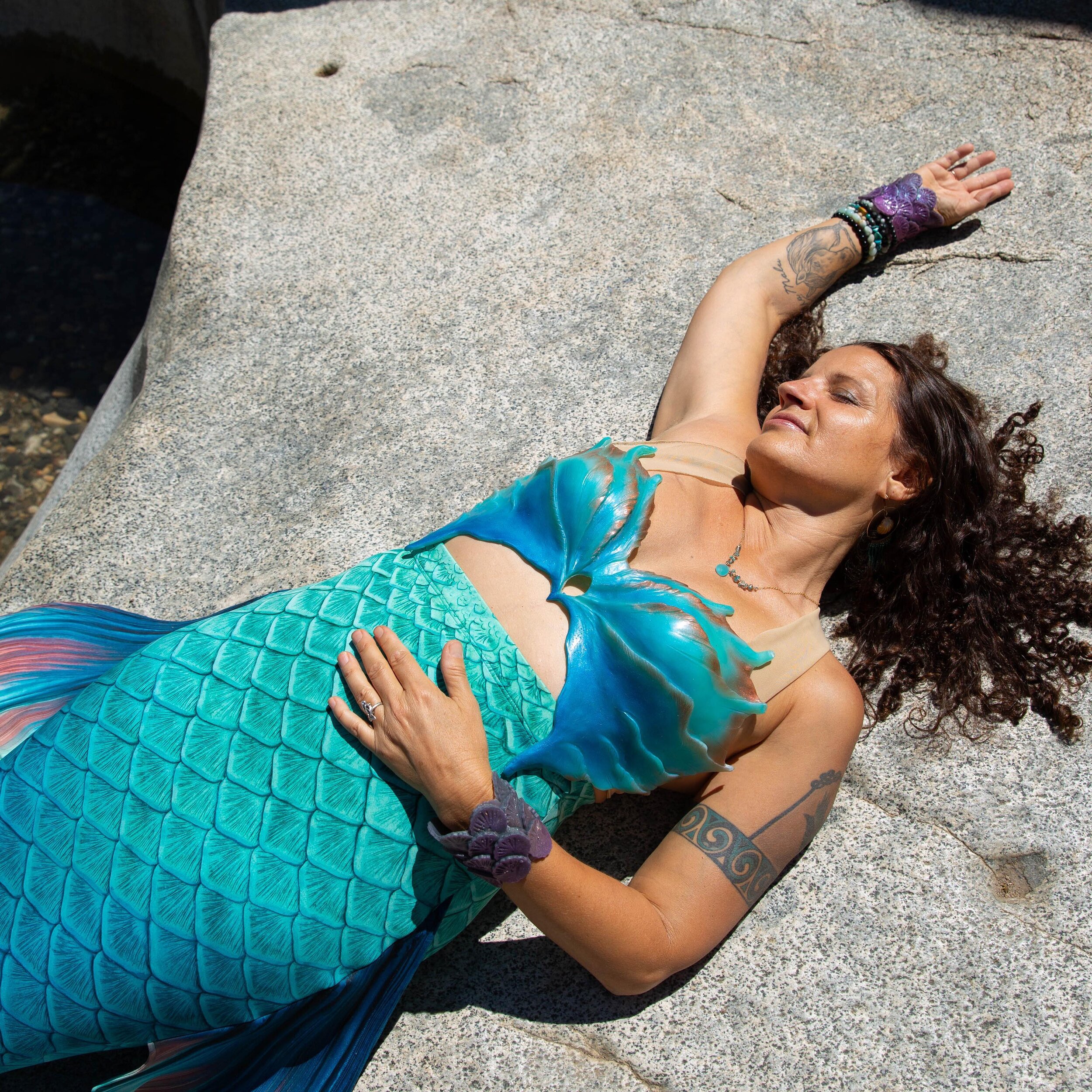 Today is a lovely day to take a little mermaid break &amp; lounge in the sun, don&rsquo;t you think? 

Wishing you all a lovely day of REBIRTH! Even though I don&rsquo;t celebrate Easter, I do see a a lot of beauty in the metaphorical image of transf