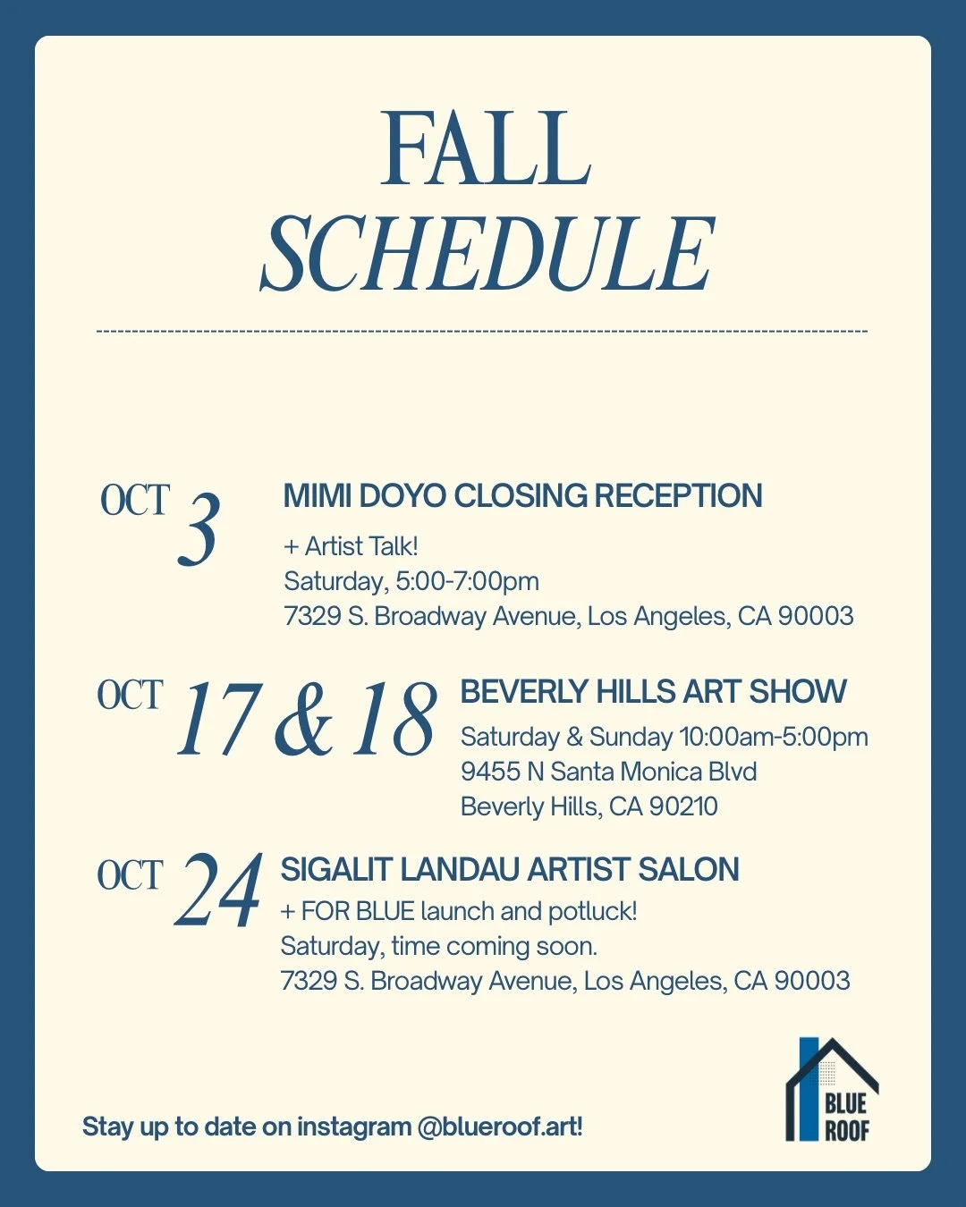 Check out our upcoming events!