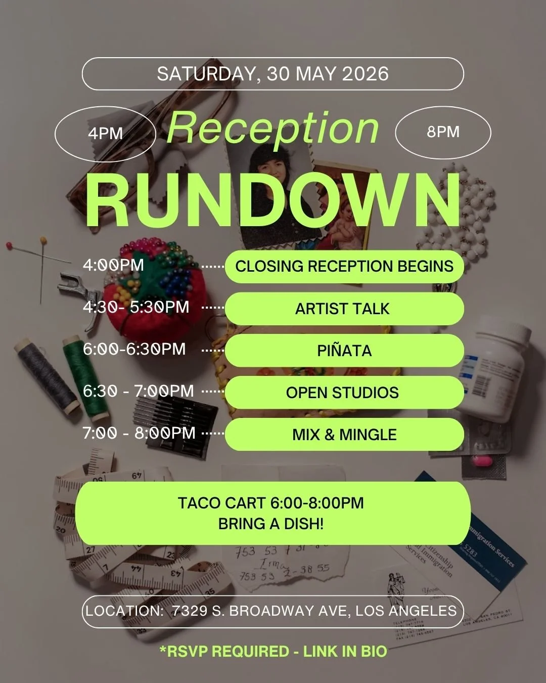 RSVP Required!