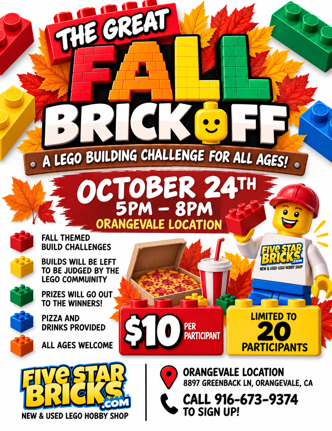 THE GREAT FALL BRICK OFF