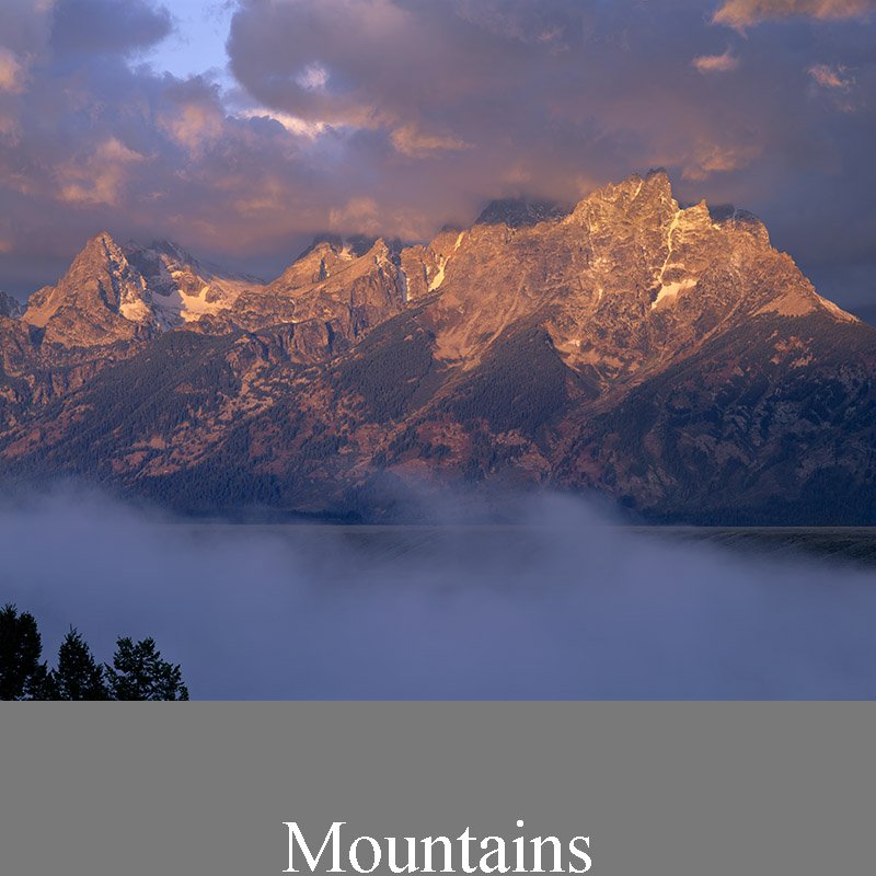 Mountains - Fine Art Photography Prints