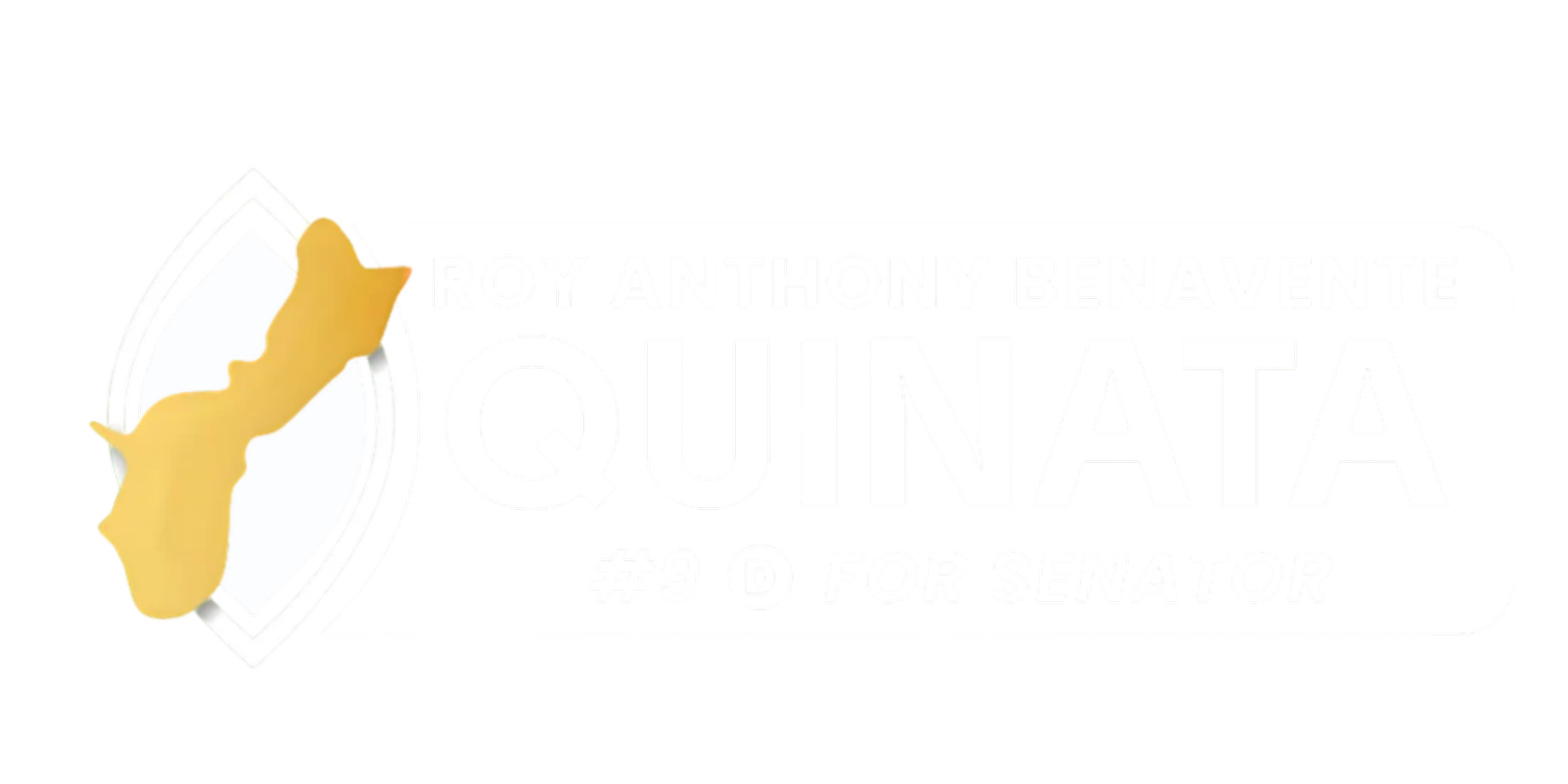 ROY ANTHONY BENAVENTE QUINATA  FOR SENATOR