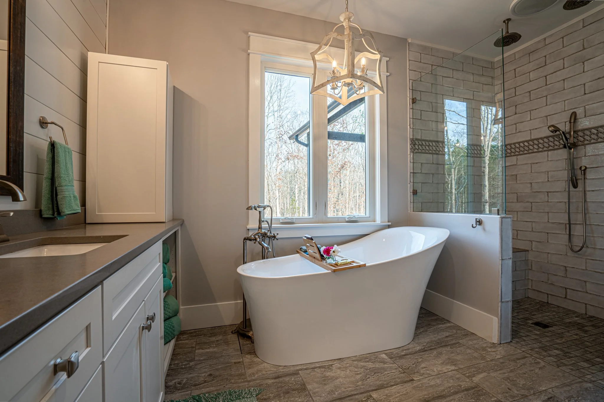 Bathroom interior photographed professionally for real estate marketing in Braselton GA