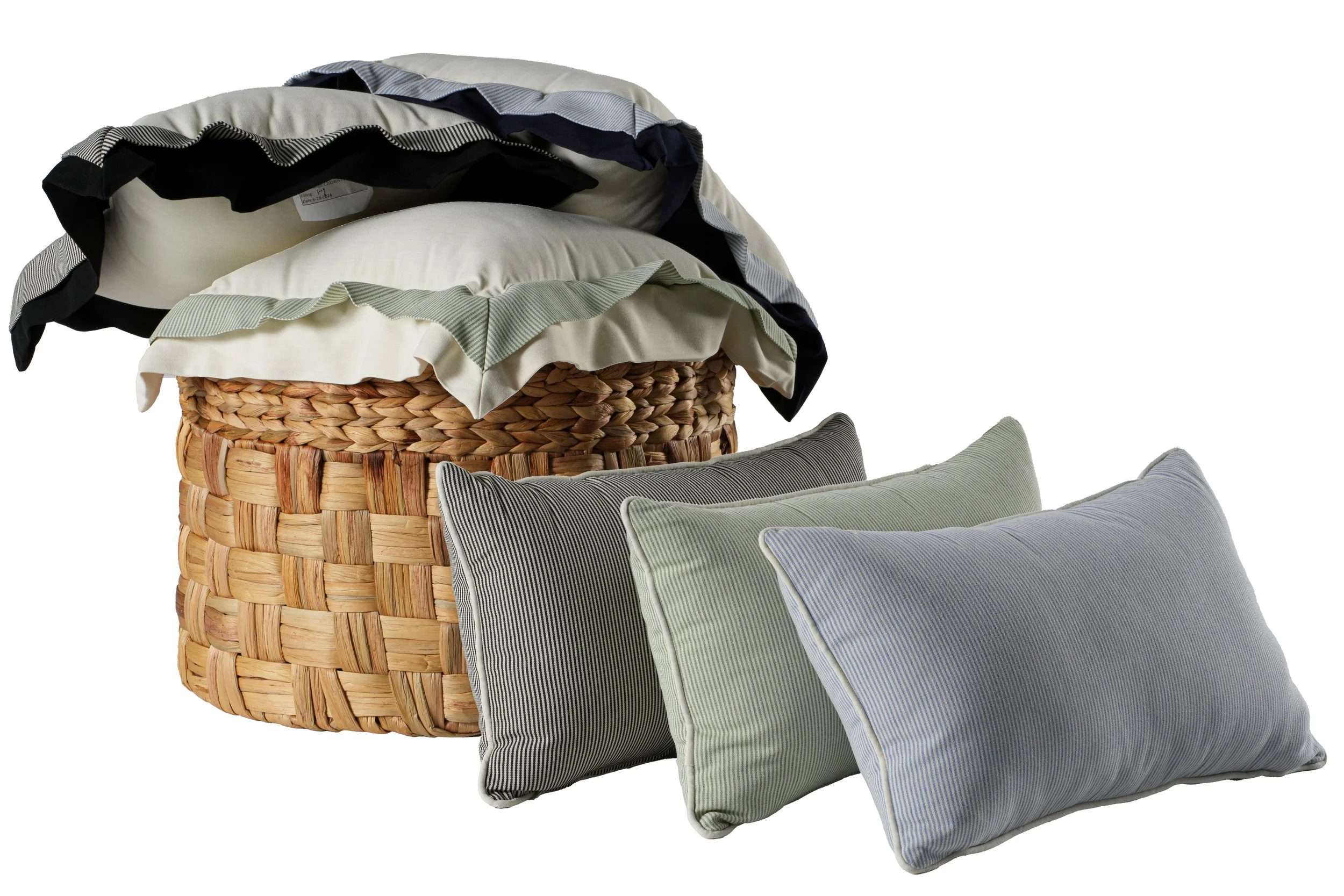 Professional product photo of decorative pillow for online store and e-commerce listing