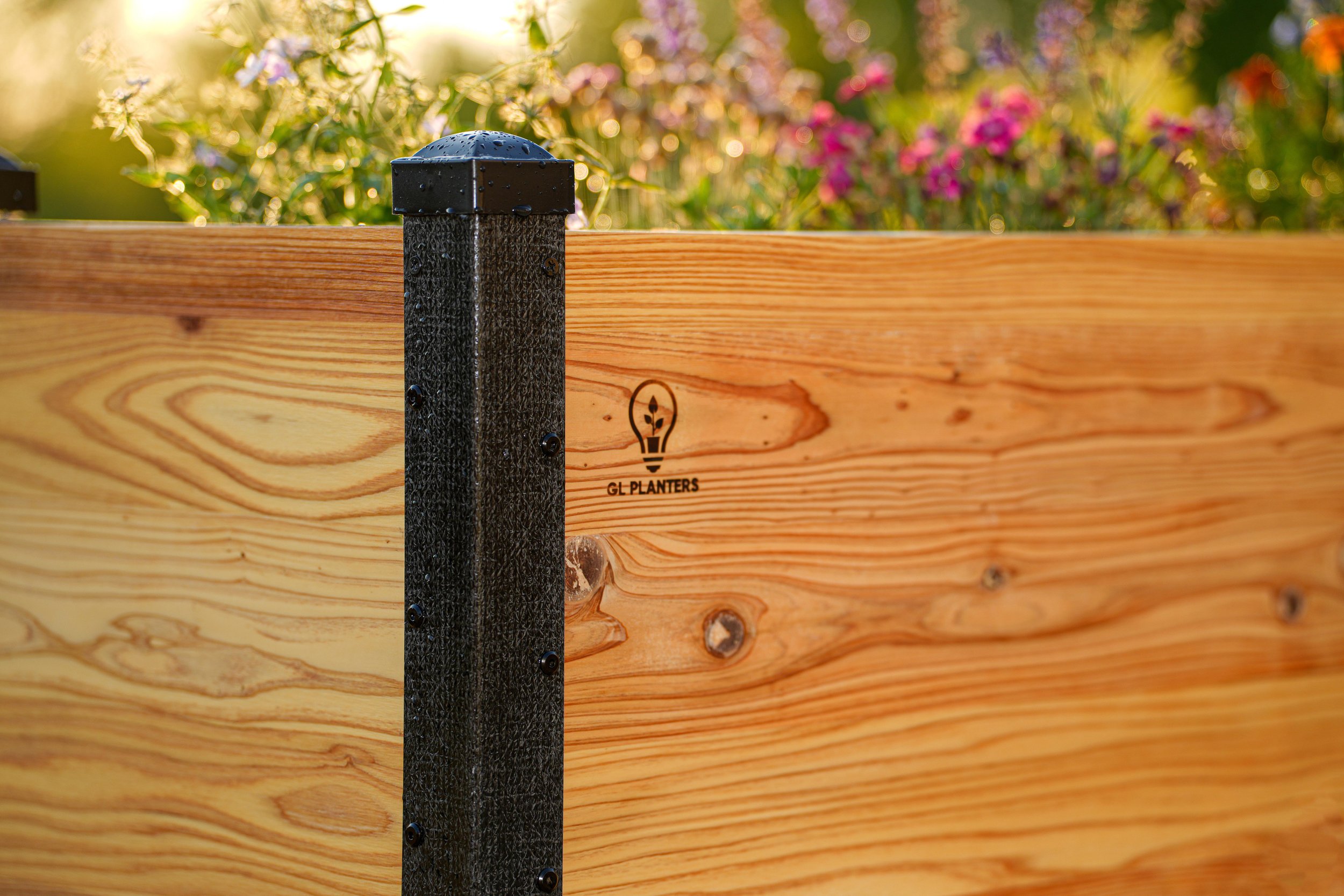 Professional product photo of garden planter for outdoor home and garden decor