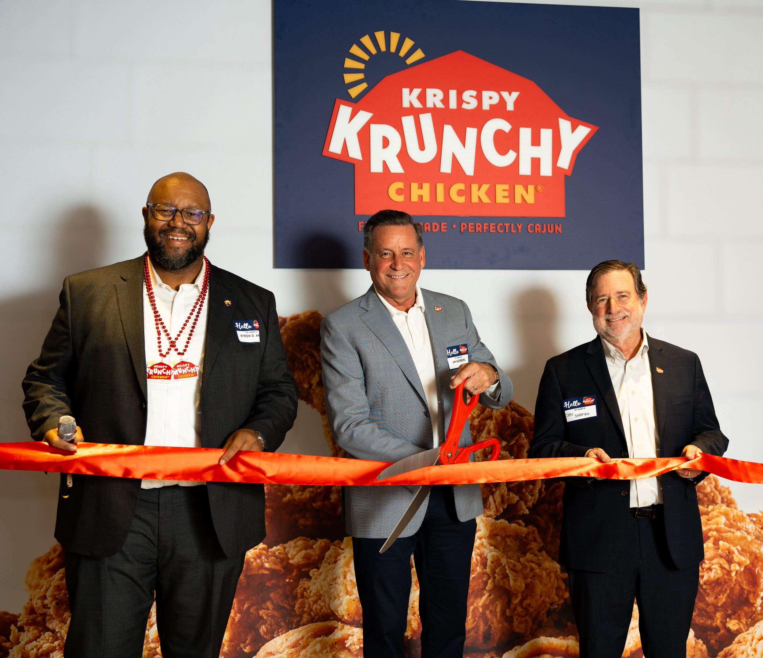 Ribbon-cutting ceremony and grand opening for Krispy Crunchy Chicken in Braselton