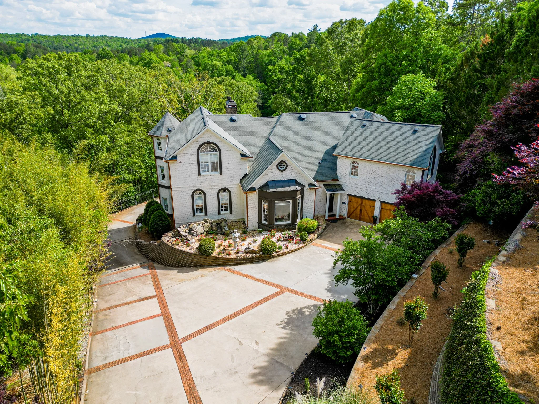 High-end residential home photographed for luxury real estate marketing in Buford