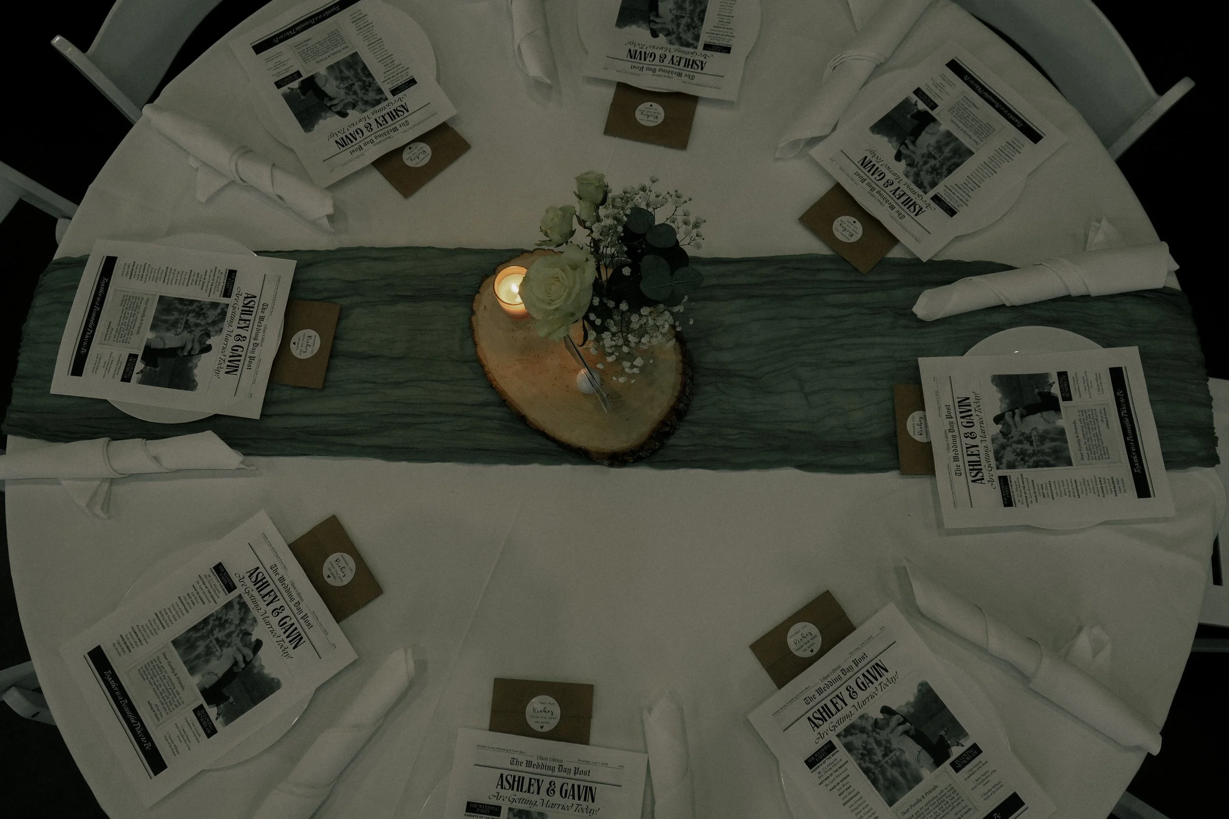 Wedding Decor Photographed In Gainesville GA By River Pine Studios