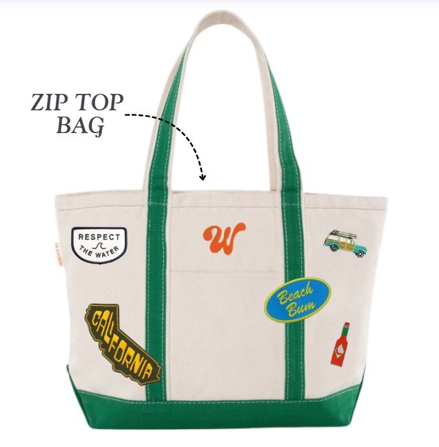 The Bon Temps Zip Bag