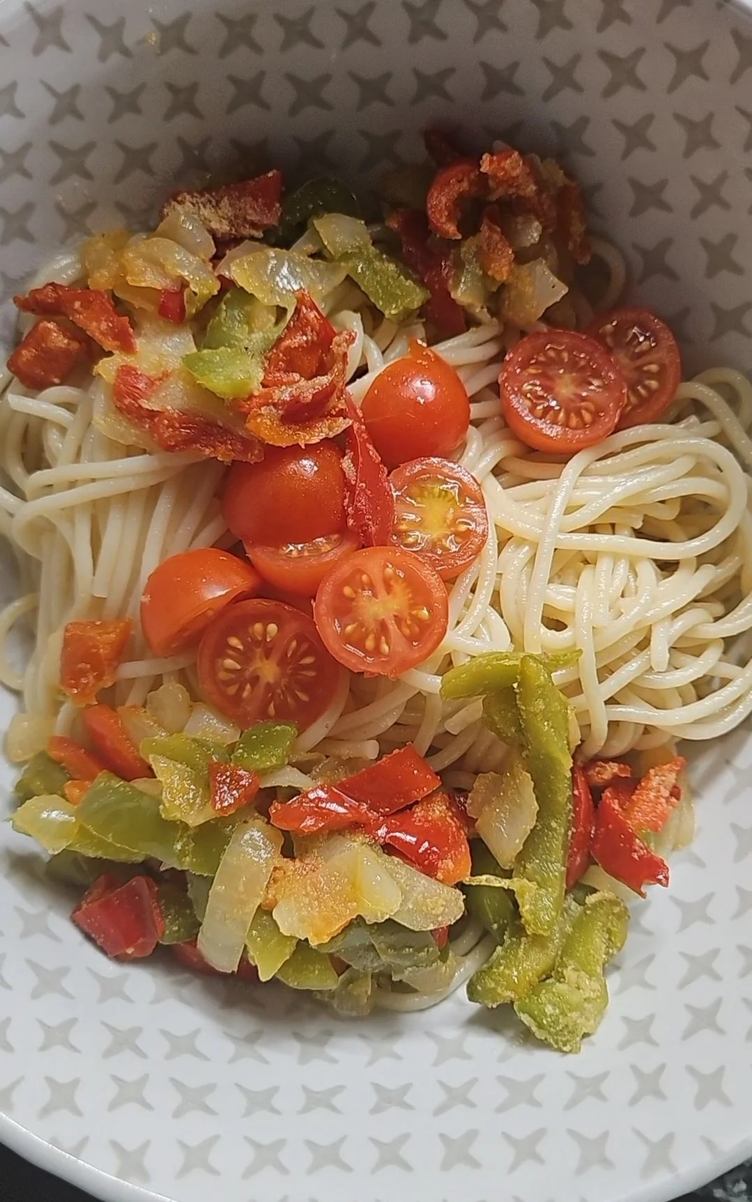 Lemon Balm Garden Pasta with Balsamic, Fresh Tomatoes &amp; Mozzarella