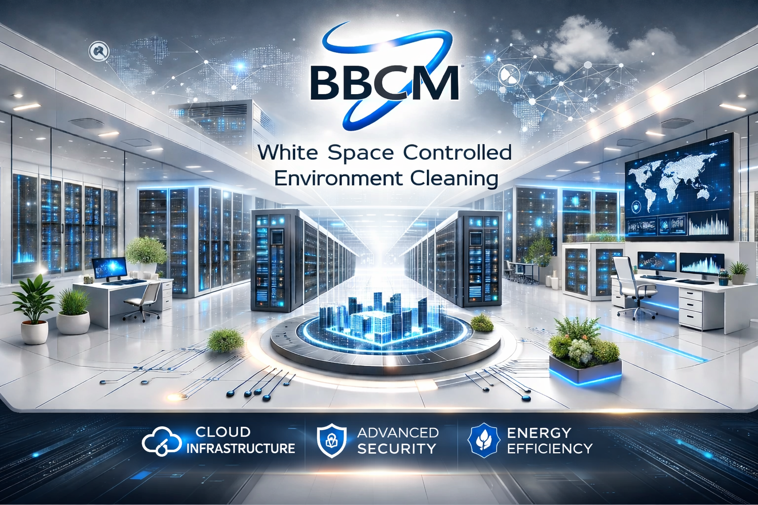 WHITE SPACE CONTROLLED CLEANING