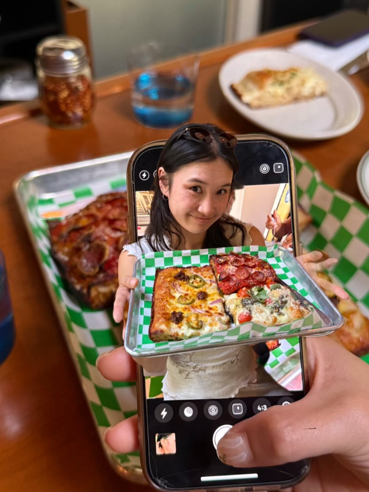 How to make @quartersheets 🍕taste even better: divide it into thirds and share it with your favorite people!

Every dish that lands on our table is enjoyed family style no matter what. Growing up, our parents taught us that food just tastes better w