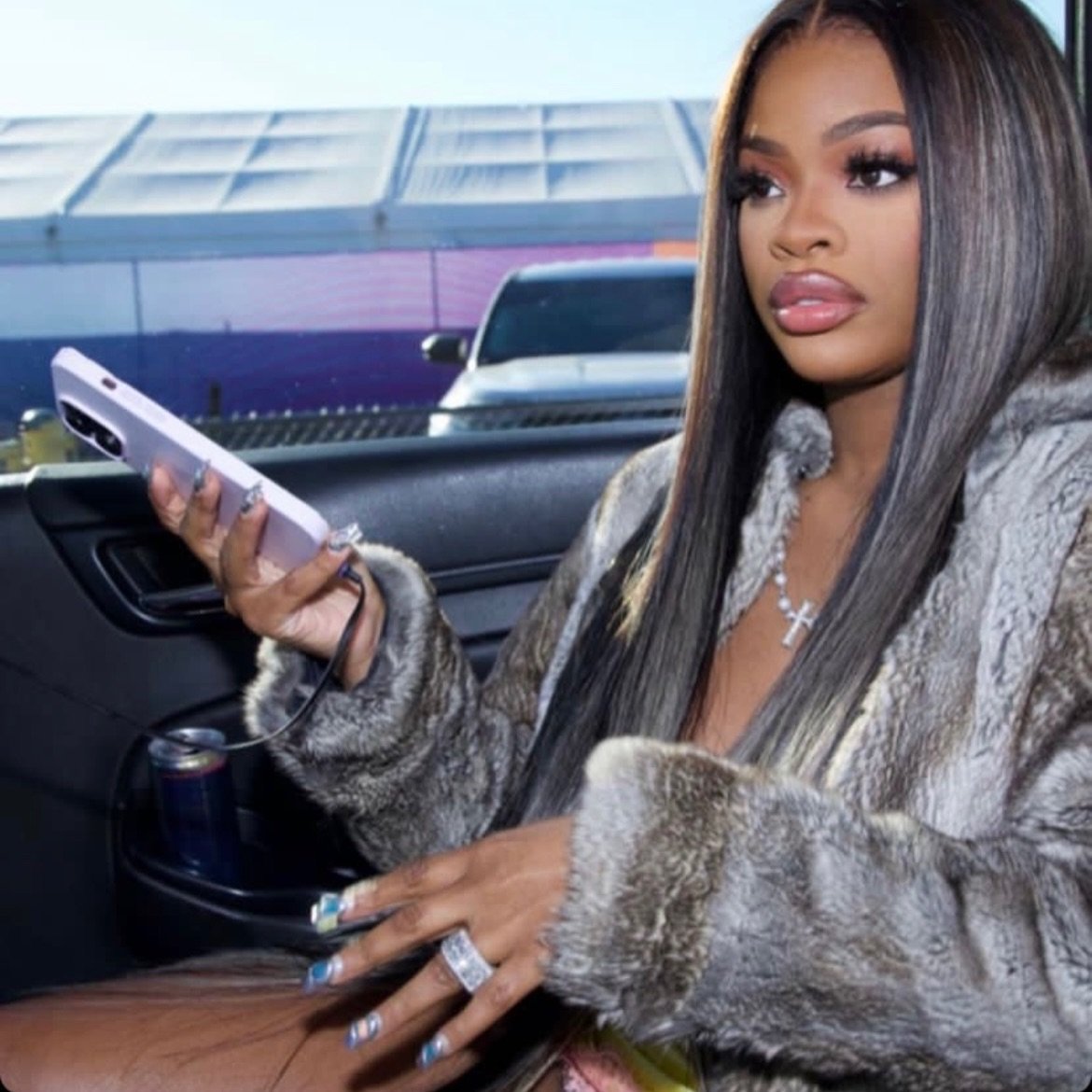 IN HONOR OF THE BADDEST THE ICON AND MY FAVORITE OF ANYONE BIRTHDAY @thegirljt here is a throwback of nails I did for her 
(♡&acute;❍`♡)*✧ ✰ ｡*