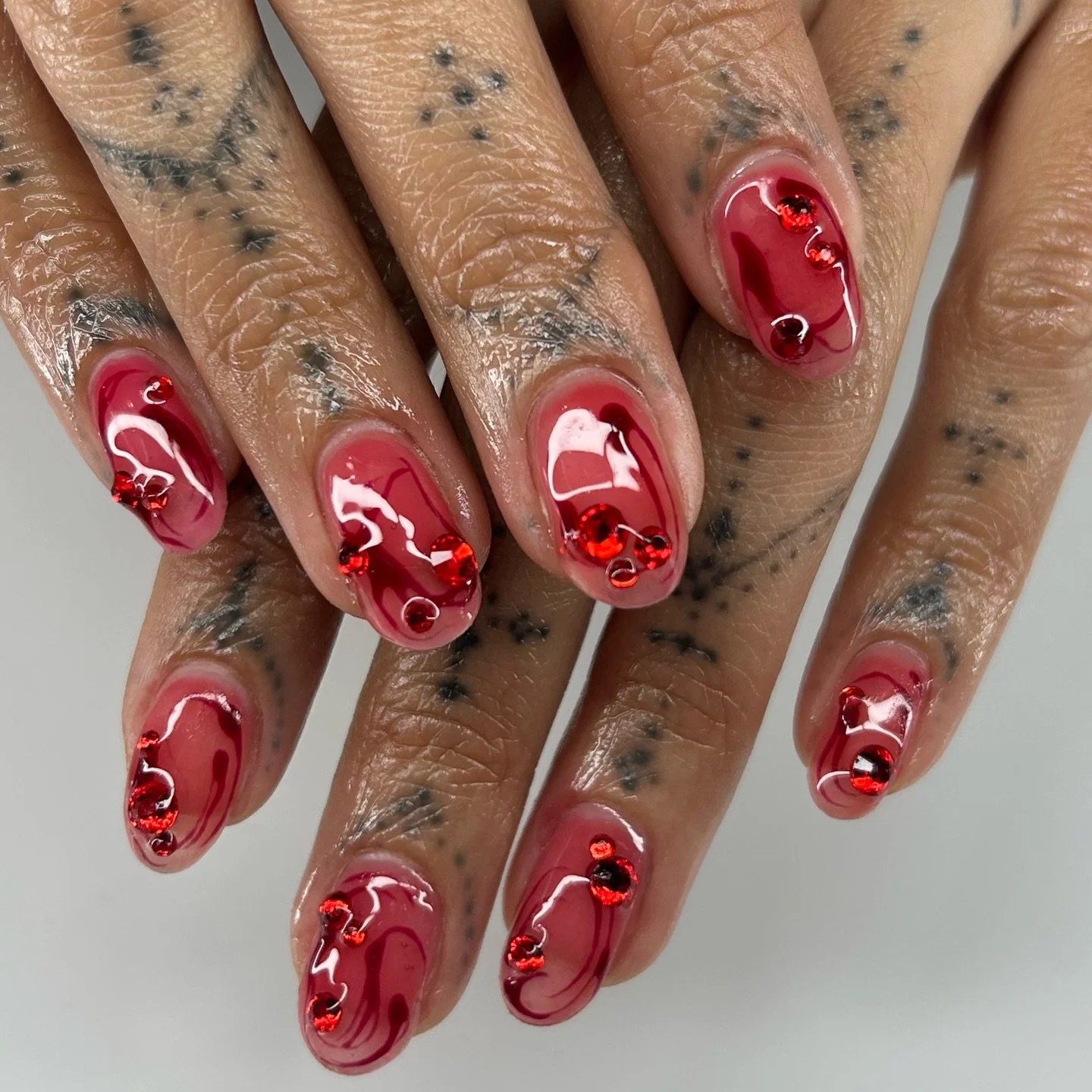 (♡&acute;❍`♡)*✧ ✰ ｡* @marcii.leal inspo @nailz.evevev