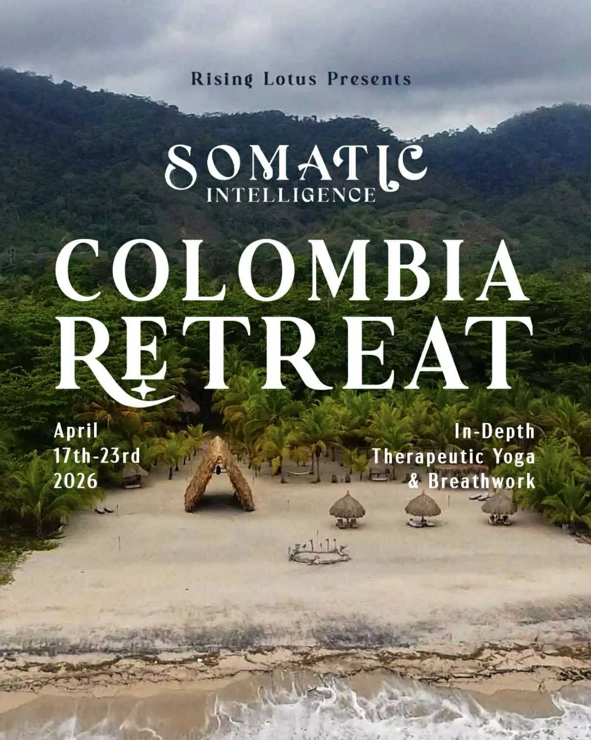 A few spots remain ✨ This April 17&ndash;23, we&rsquo;re honored to host a deeply immersive somatic healing retreat led by Rising Lotus Healing Center. 

They&rsquo;ve created an intentional container centered on daily therapeutic yoga, long-form tra