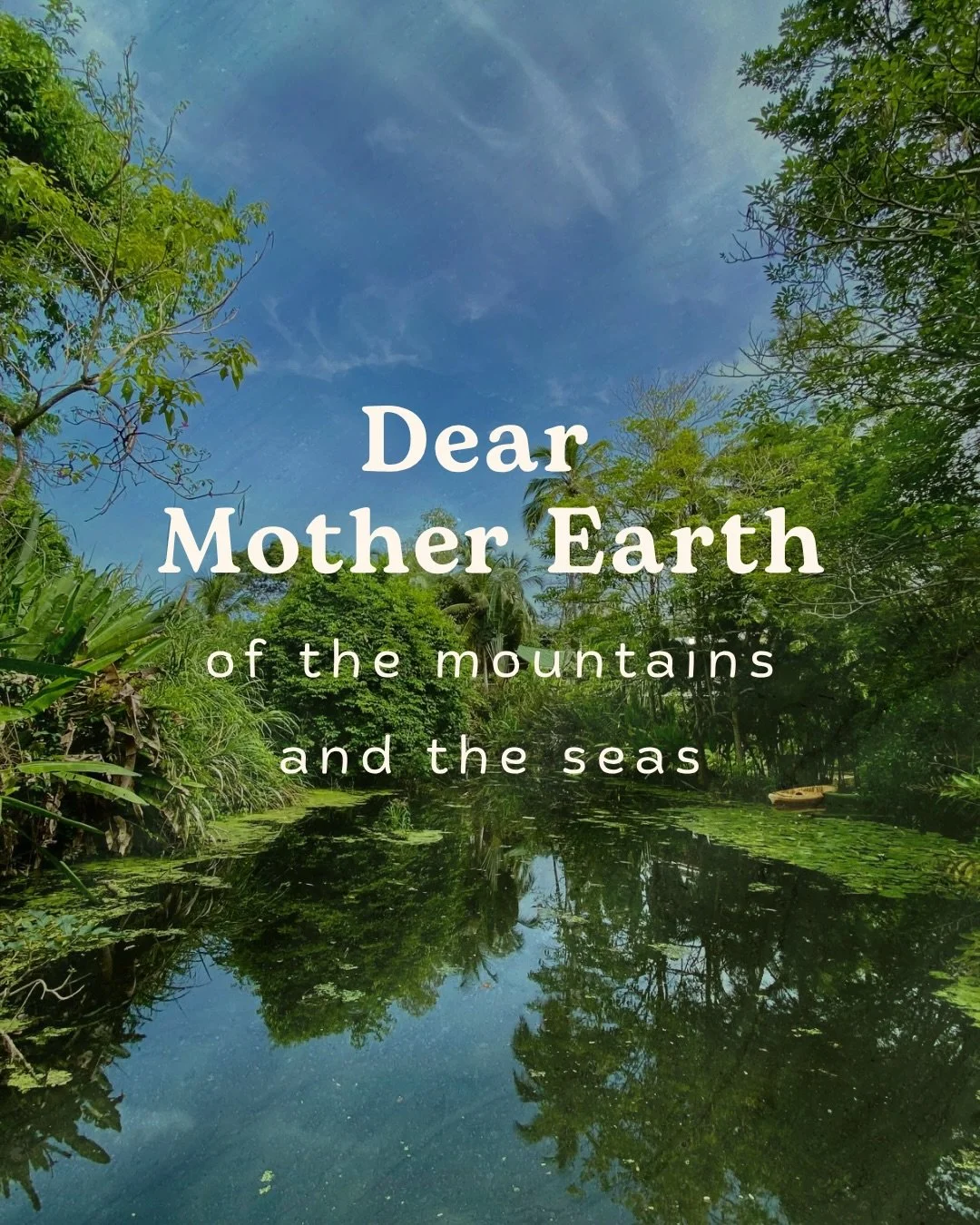 Happy Earth Day 🌏

Our Mother Earth,
She holds us, nourishes us, and guides us through her perfect cycles.
In every wave, every leaf, every ray of light&hellip; her love lives within us.

At Gitana del Mar, we honor her wisdom, her beauty, and her g