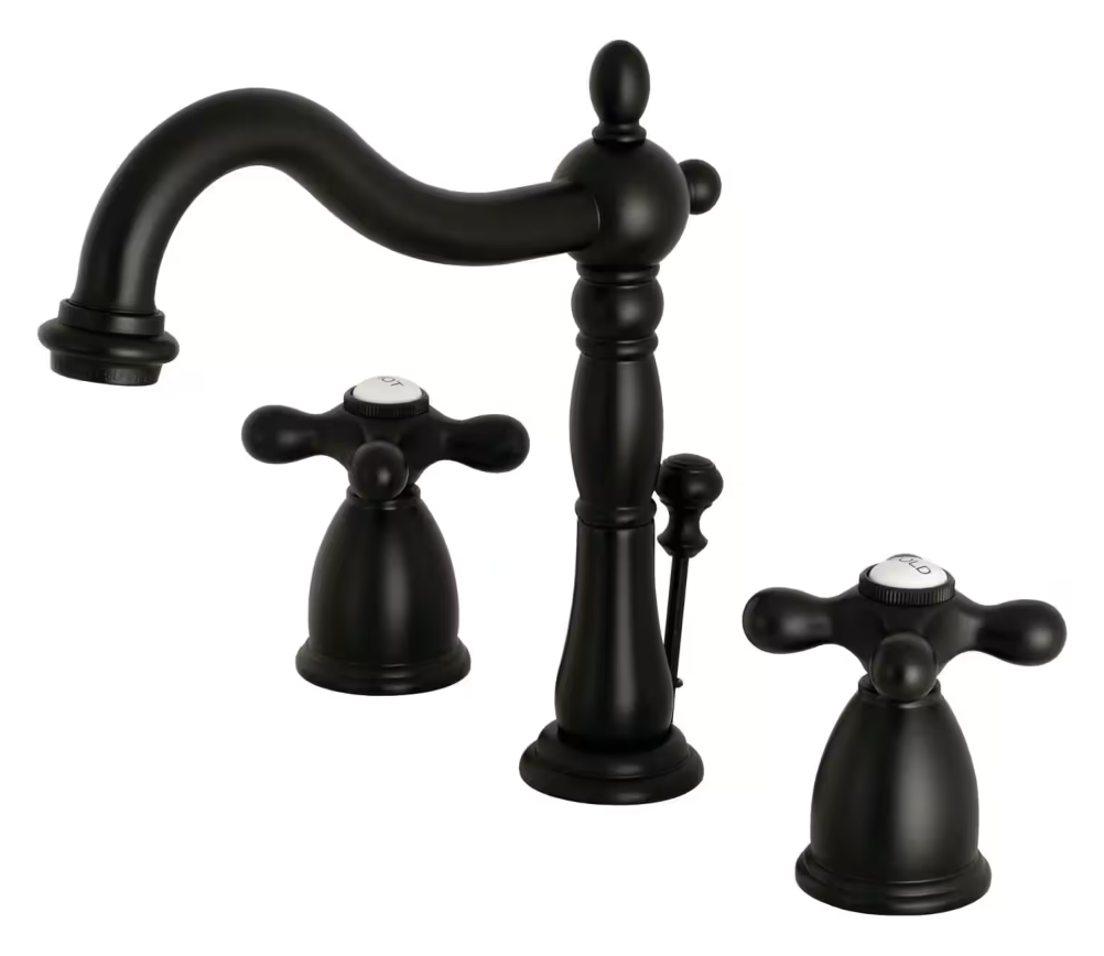 Kingston Brass Black Victorian Faucet 