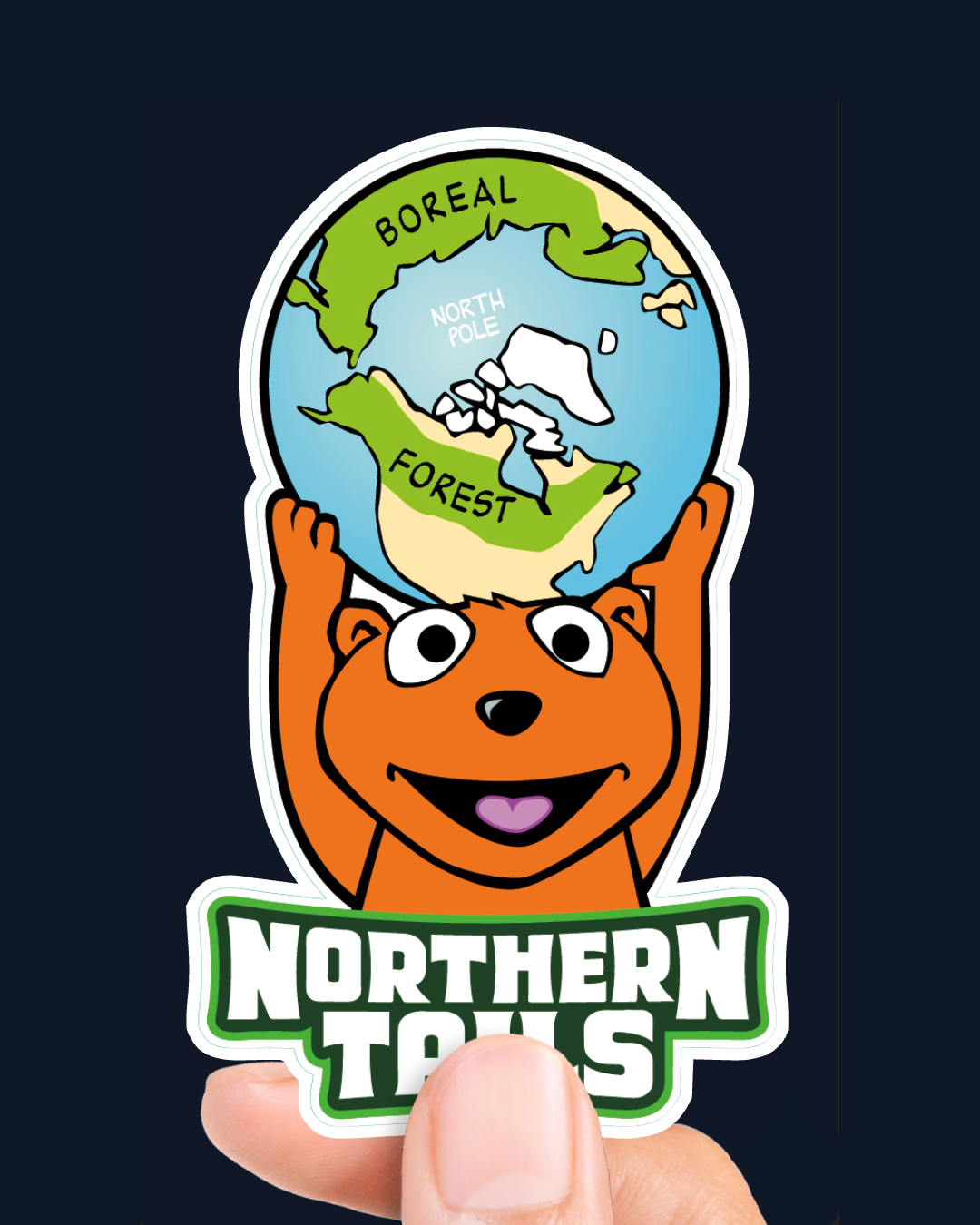 Northern Tails Sticker